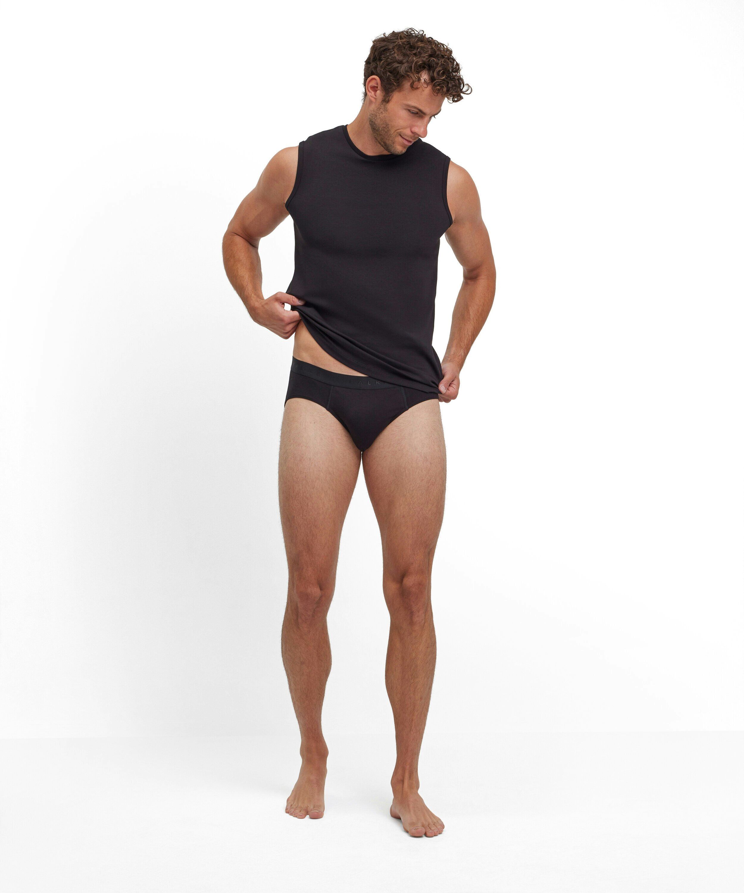 FALKE 2-pack heren slip Daily Comfort, slip, zwart (black)