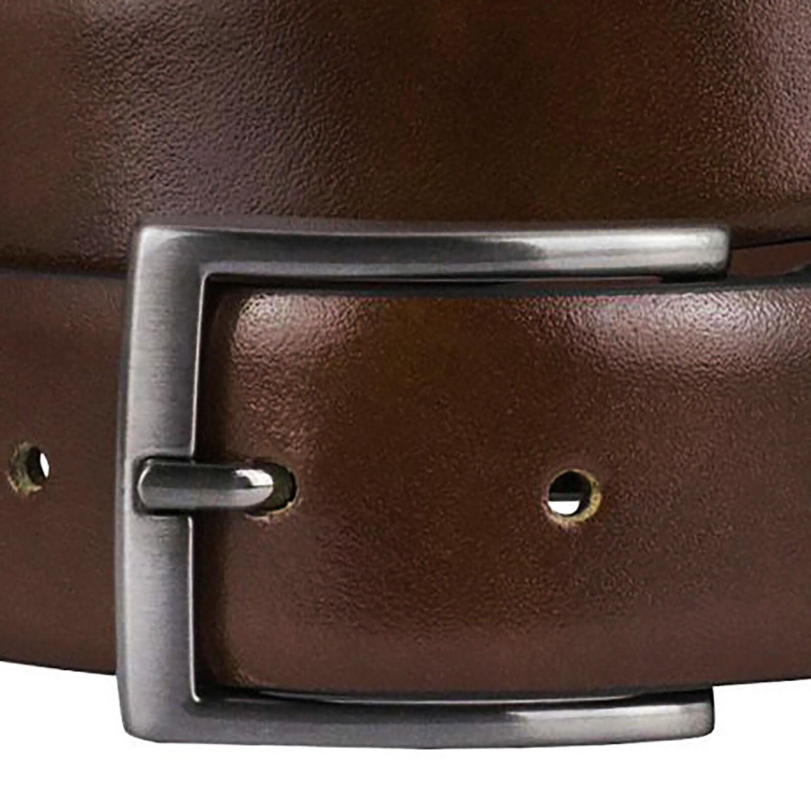 LINDENMANN leren heren riem, bruin