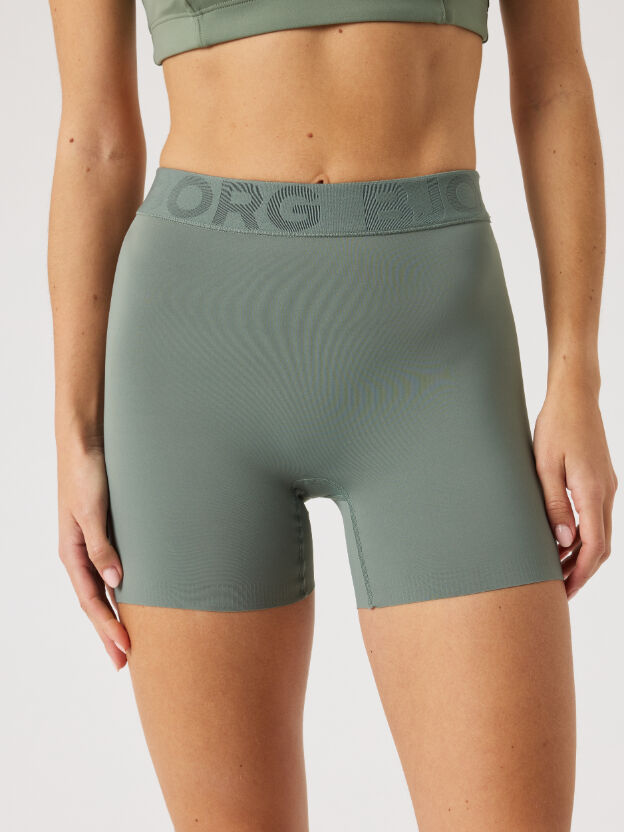 Bjorn Borg dames Short Tights, korte sportbroek, groen