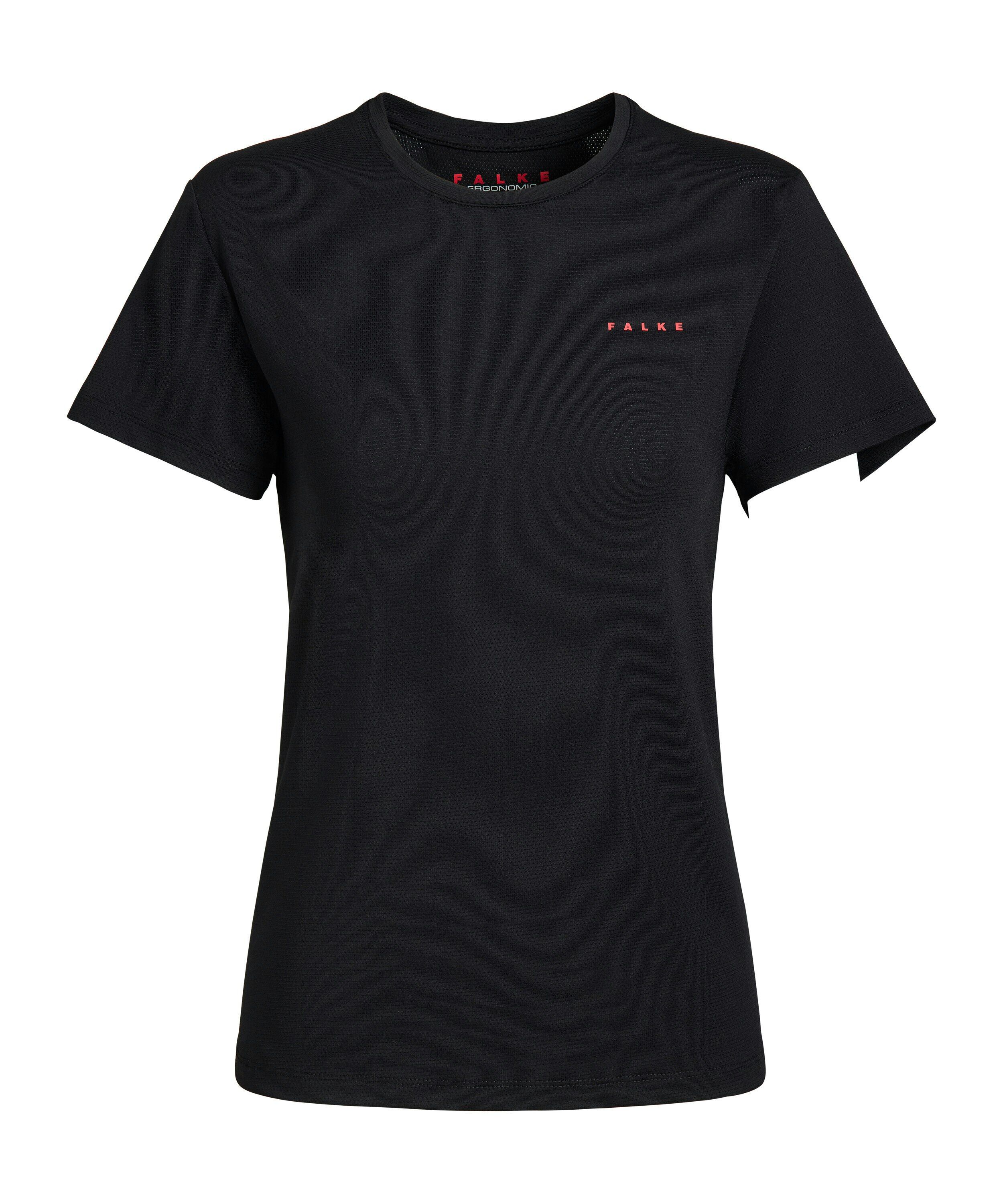 FALKE dames training T-shirt, zwart (black)