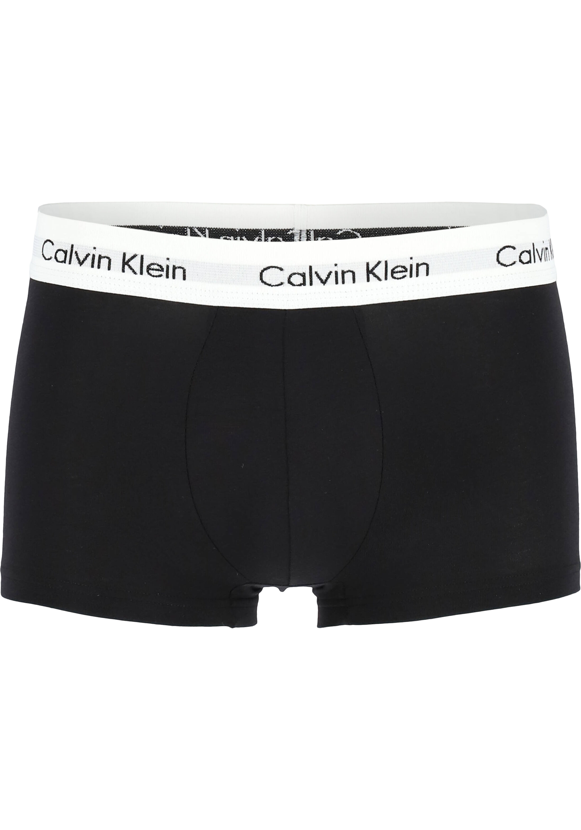 Calvin Klein low rise trunks (3-pack), lage heren boxers kort, zwart, grijs en wit