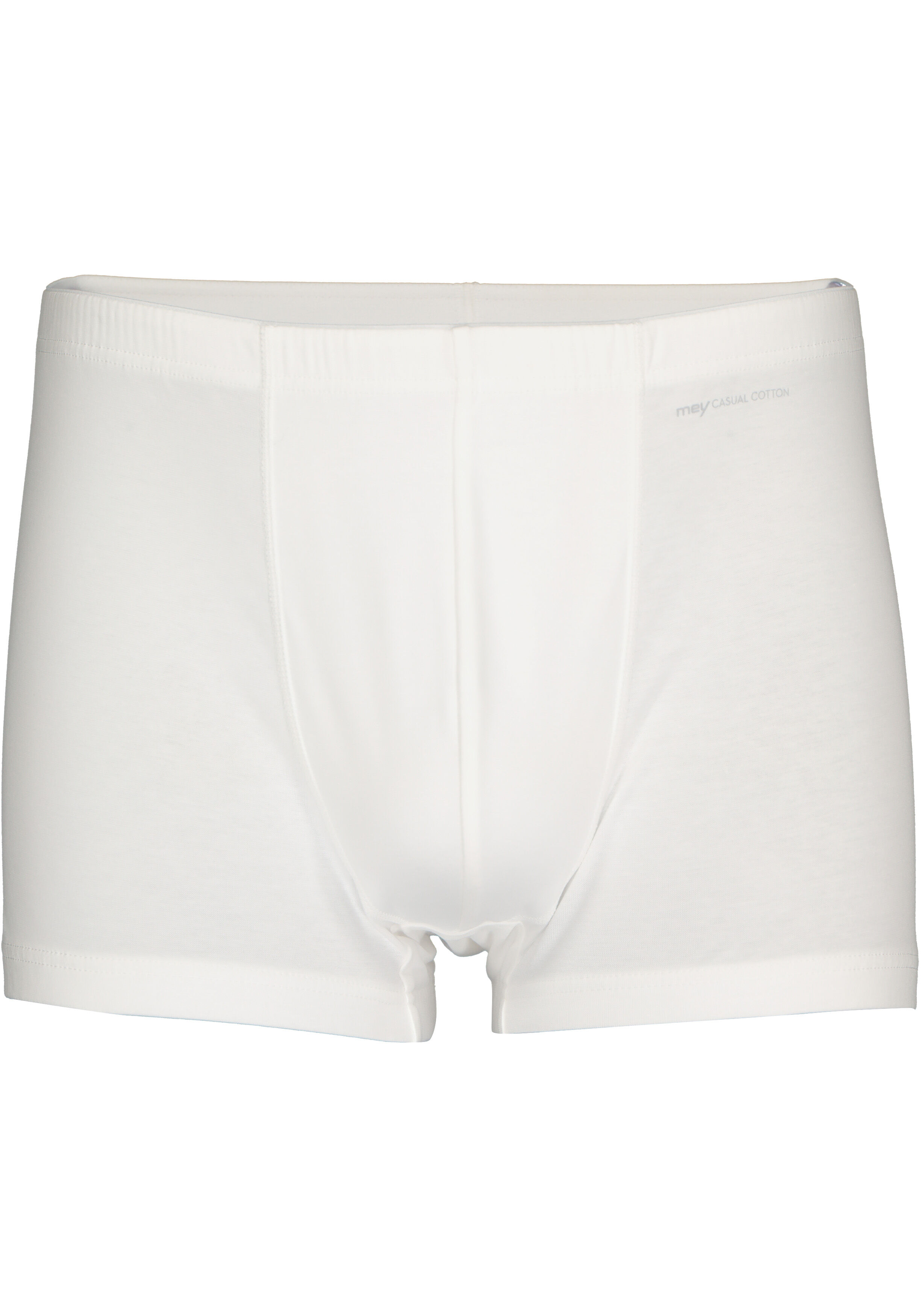 Mey Casual Cotton shorty (1-pack), heren boxer kort, wit
