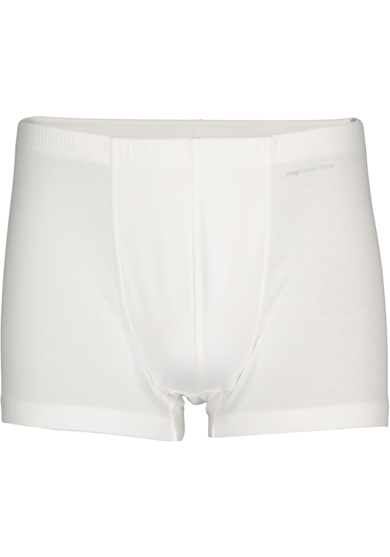 Mey Casual Cotton shorty (1-pack), heren boxer kort, wit Mey Casual Cotton shorty (1-pack), heren boxer kort, wit