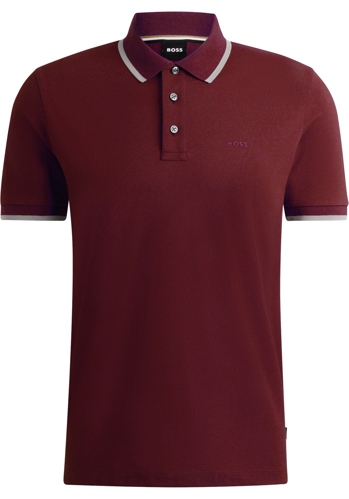 50494697-603 BOSS Parlay regular fit polo, pique, rood