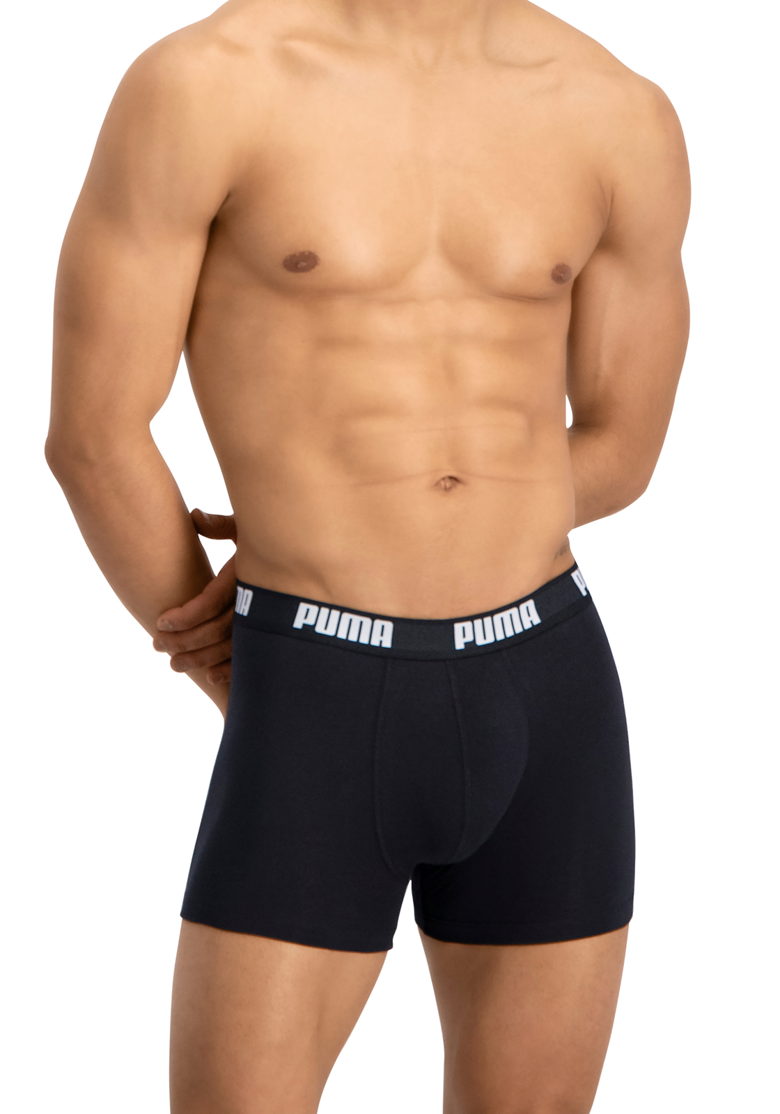 7-8718824609676-puma_boxers-2p_HR Puma Basic Boxer heren (2-pack), zwart en wit