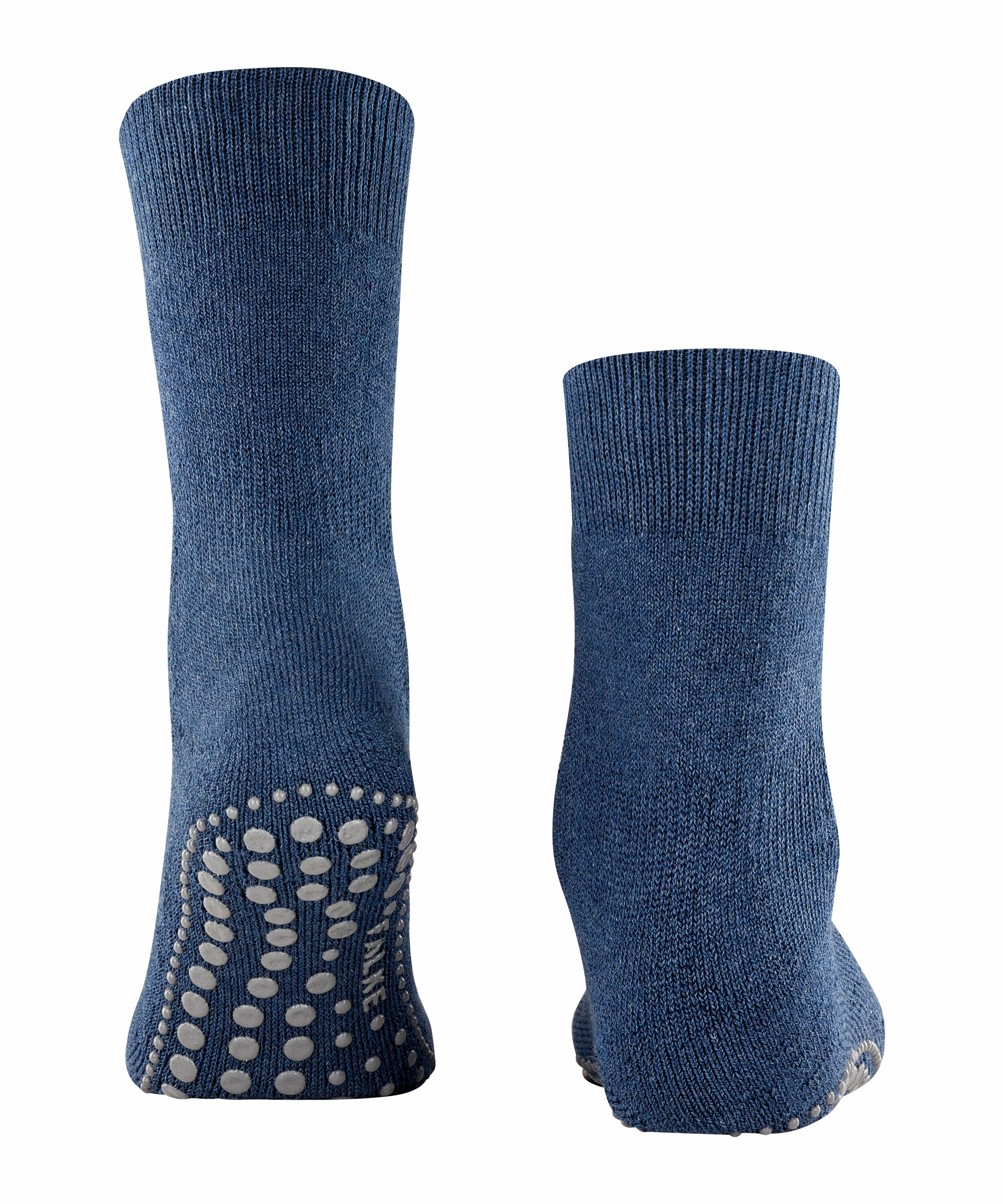 FALKE Homepads unisex huissokken, blauw (dark blue)