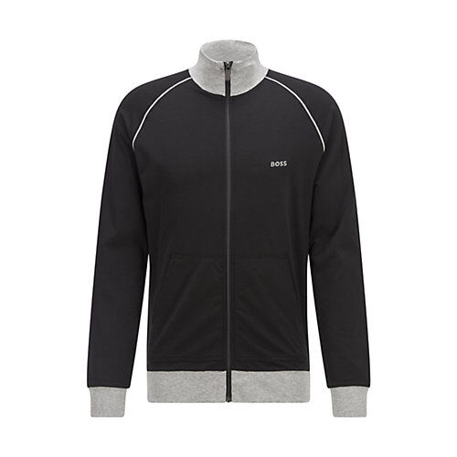BOSS Mix&Match Jacket, heren lounge vest, zwart