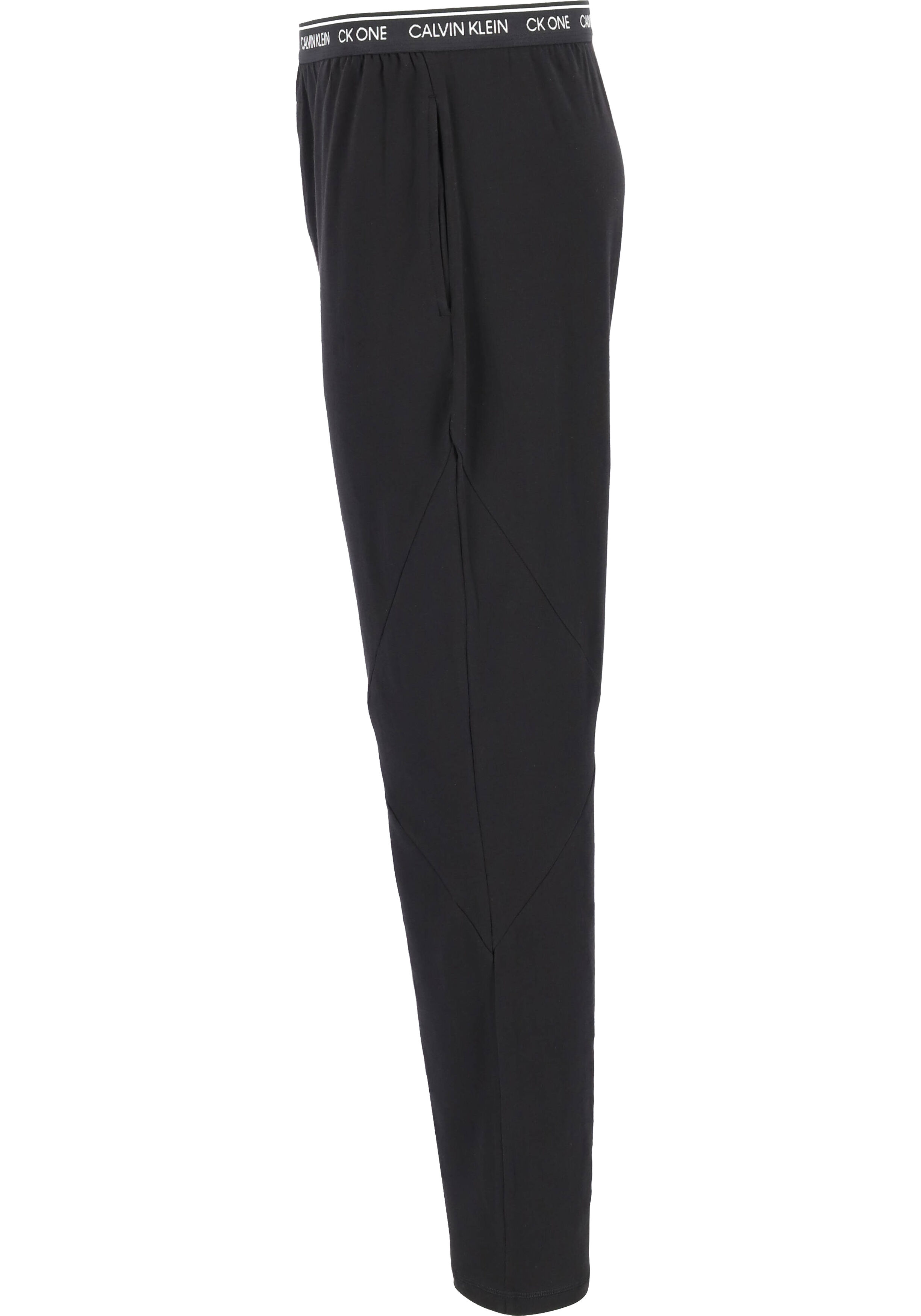 Calvin Klein CK ONE lounge sleep pants, heren lounge joggingbroek lang, dun, zwart