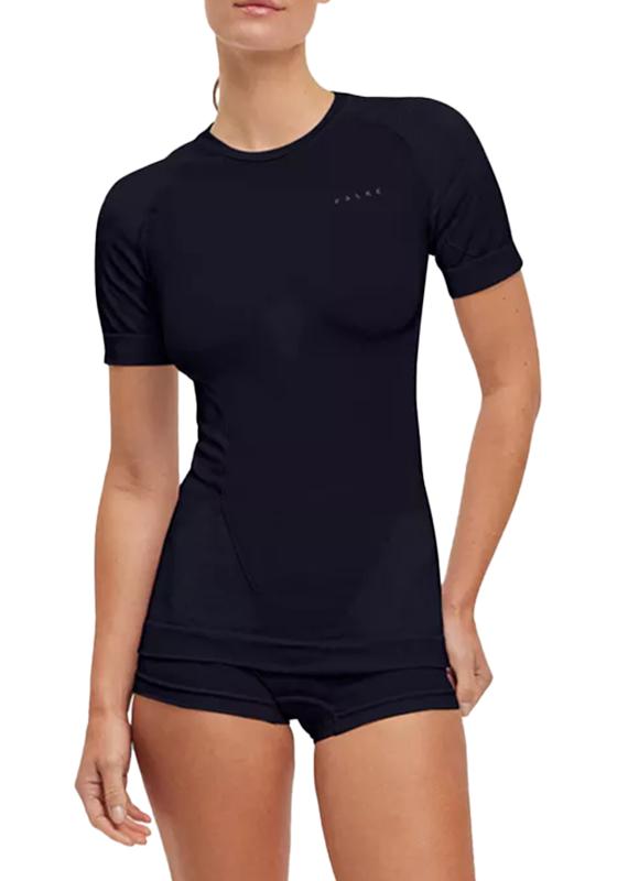 FALKE dames T-shirt Warm, thermoshirt, zwart (black) FALKE dames T-shirt Warm, thermoshirt, zwart (black)