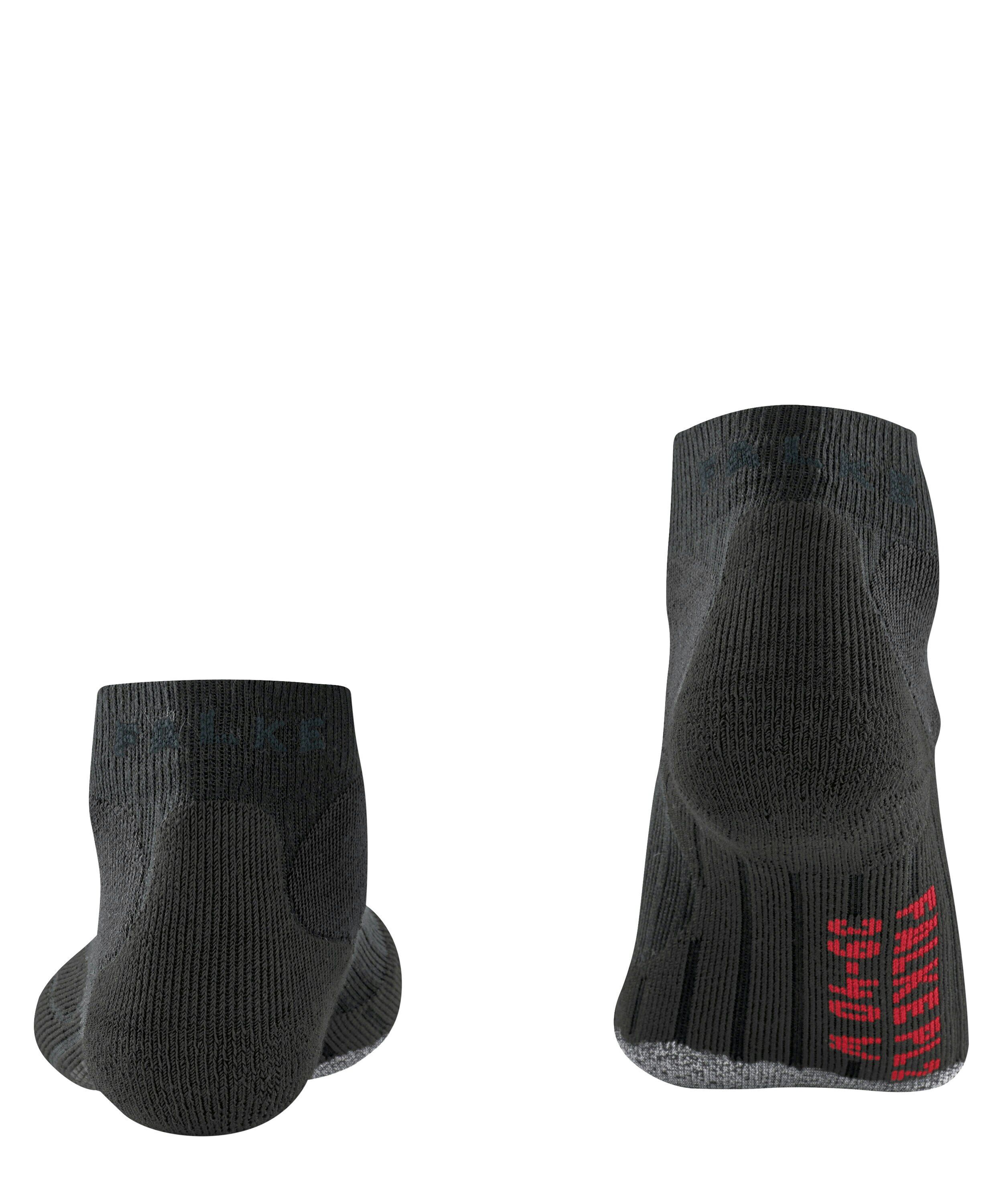 FALKE PL2 Short heren padel sokken, zwart (black)