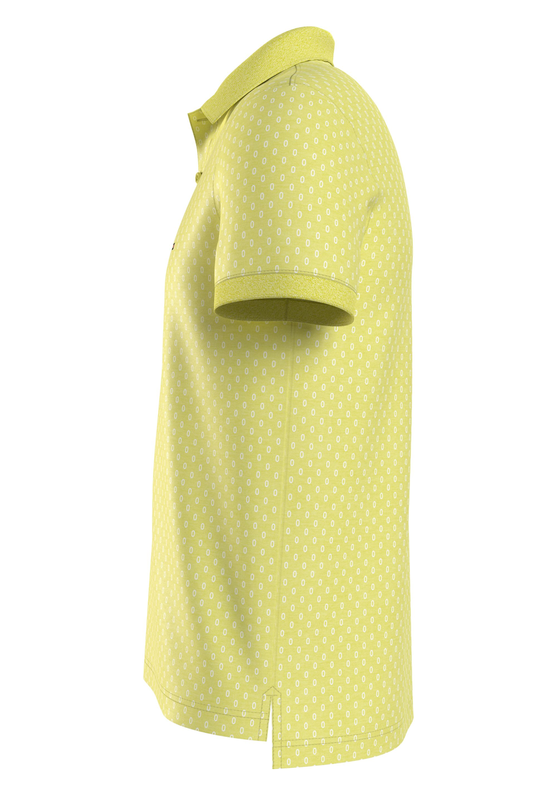 image_5_MW0MW34781ZIN_D2_C4101wid2000amphei2000ampop_usm1710 Tommy Hilfiger Micro Print Slim Polo, heren poloshirt, lichgeel