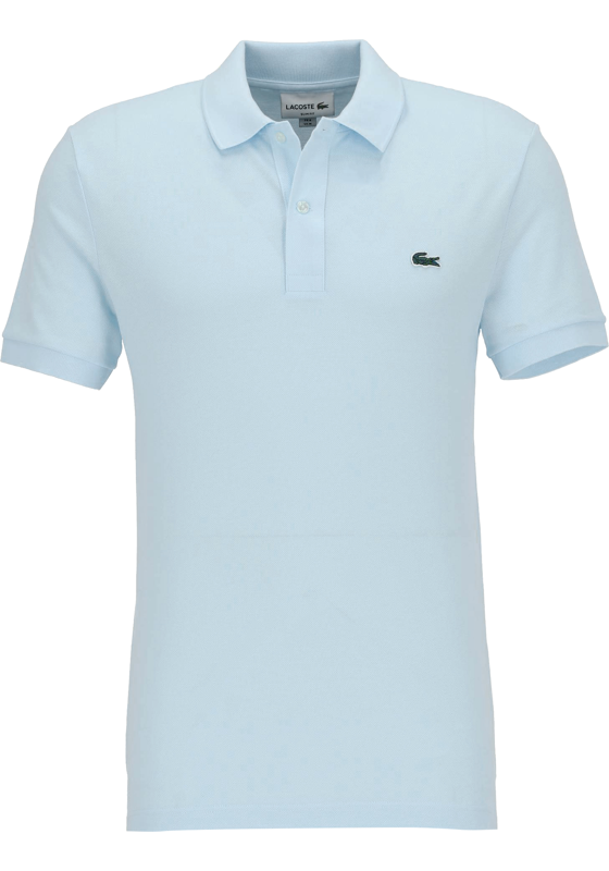 Lacoste Slim Fit polo, beekjes blauw Lacoste Slim Fit polo, beekjes blauw