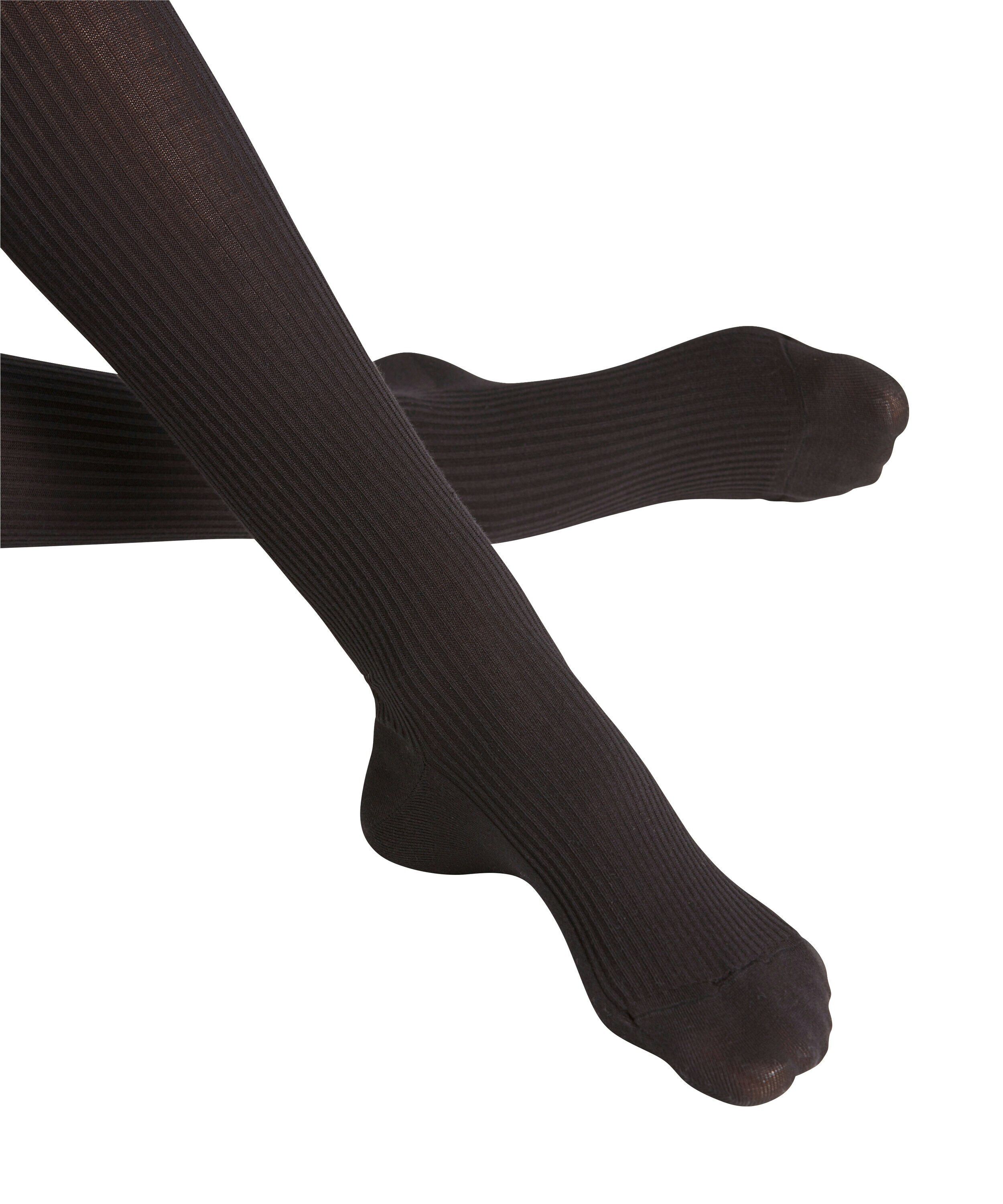 FALKE Family Rib TI dames panty, black