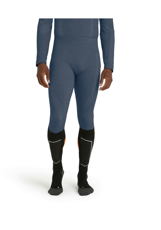 FALKE heren tights Wool-Tech, thermobroek, blauw (capitain) FALKE heren tights Wool-Tech, thermobroek, blauw (capitain)