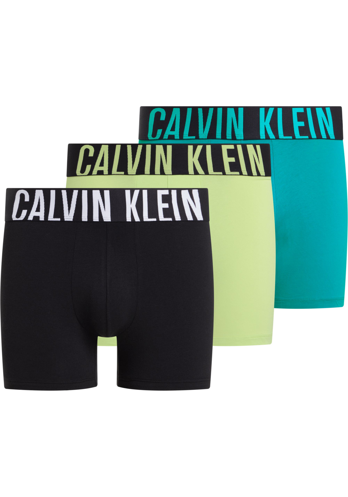 1-8720109797732-calvin_klein-boxers-V24_HR Calvin Klein Boxer Briefs (3-pack), heren boxers extra lang, zwart, zeegroen, limegroen
