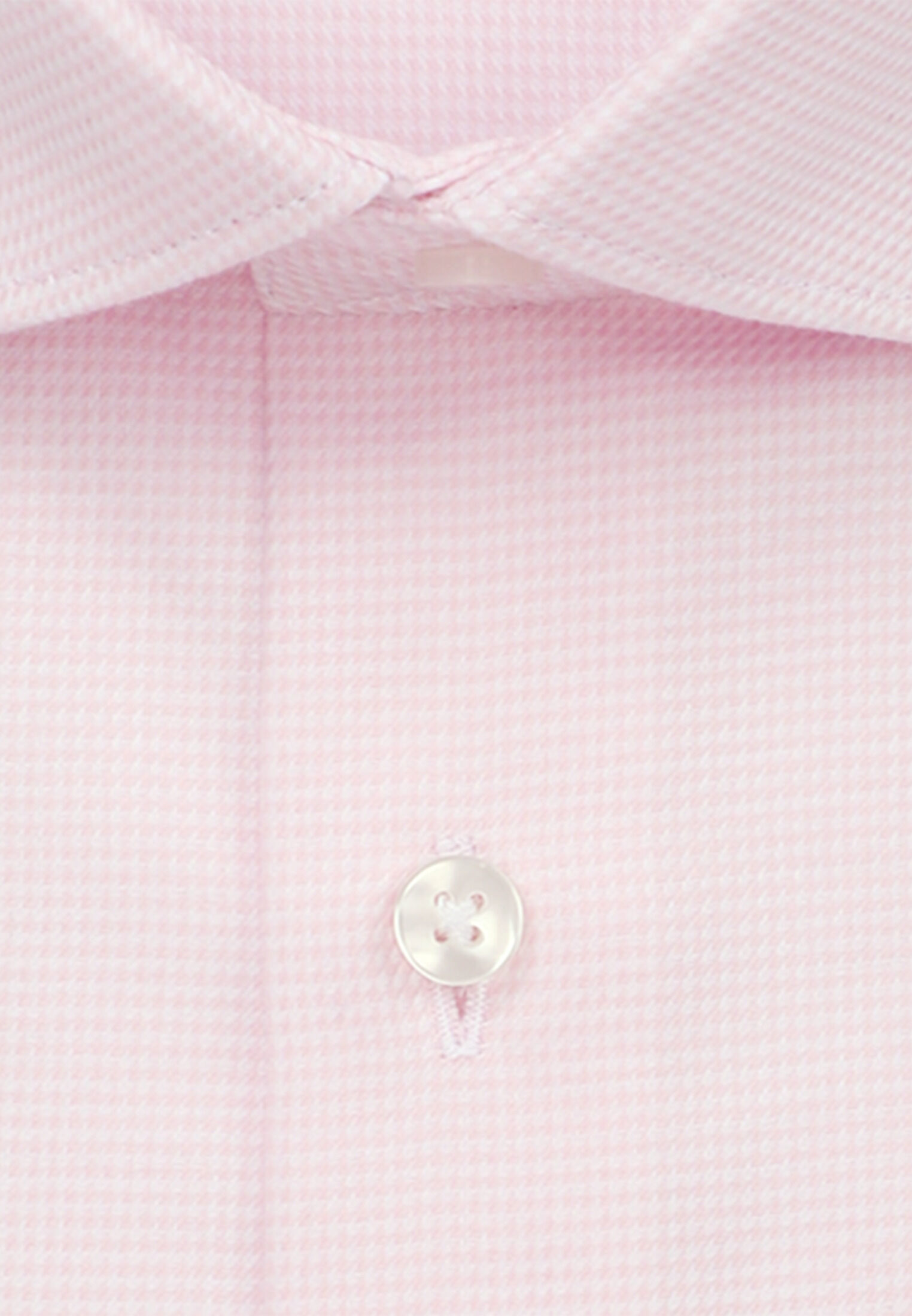 Seidensticker regular fit overhemd, structuur, roze