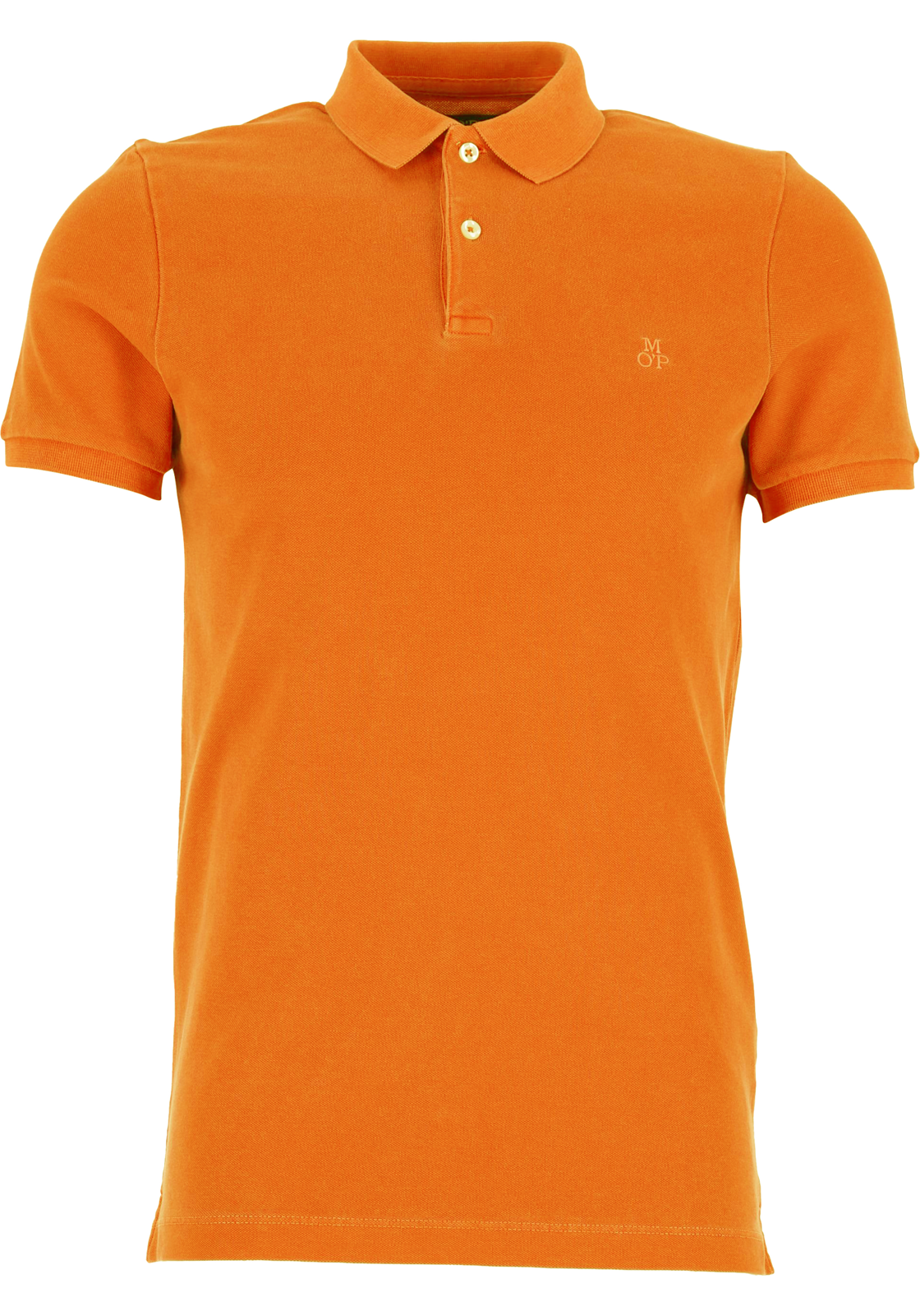 1-7325868595165-Marc_OPolo-MP_PS_rood_422249653190384_4fotos_HR Marc O'Polo shaped fit polo, heren poloshirt korte mouw, oranje