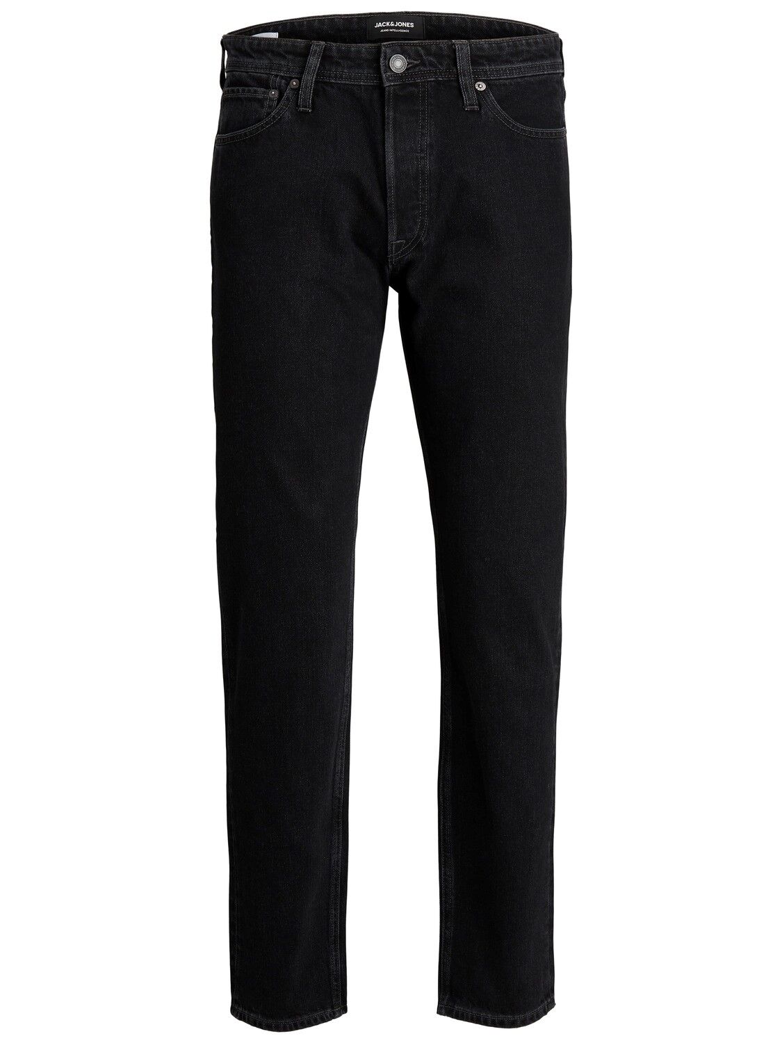JACK & JONES Chris Original loose fit, heren jeans, zwart denim