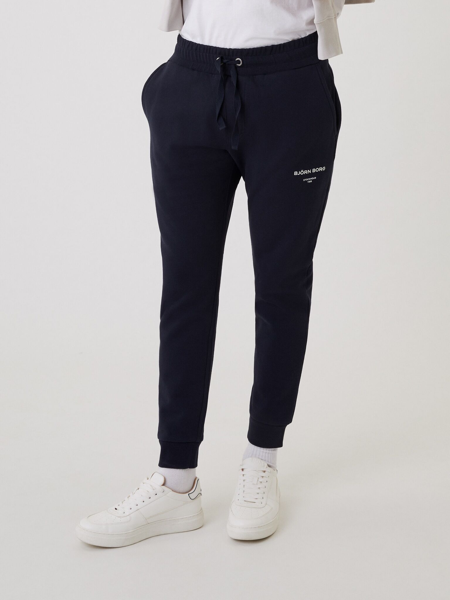 Bjorn Borg Logo Pants, heren joggingbroek, blauw