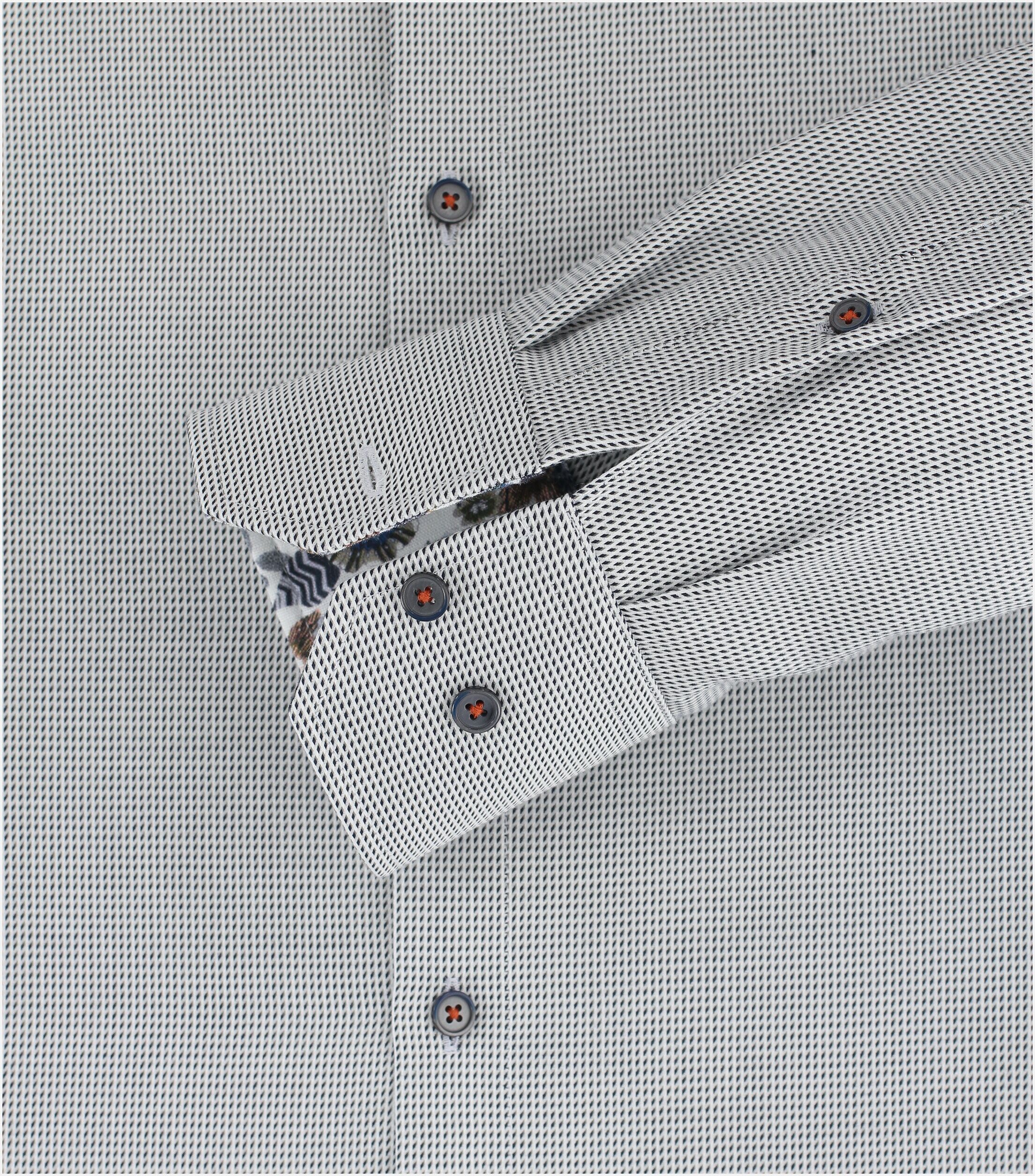 VENTI modern fit overhemd, twill, groen