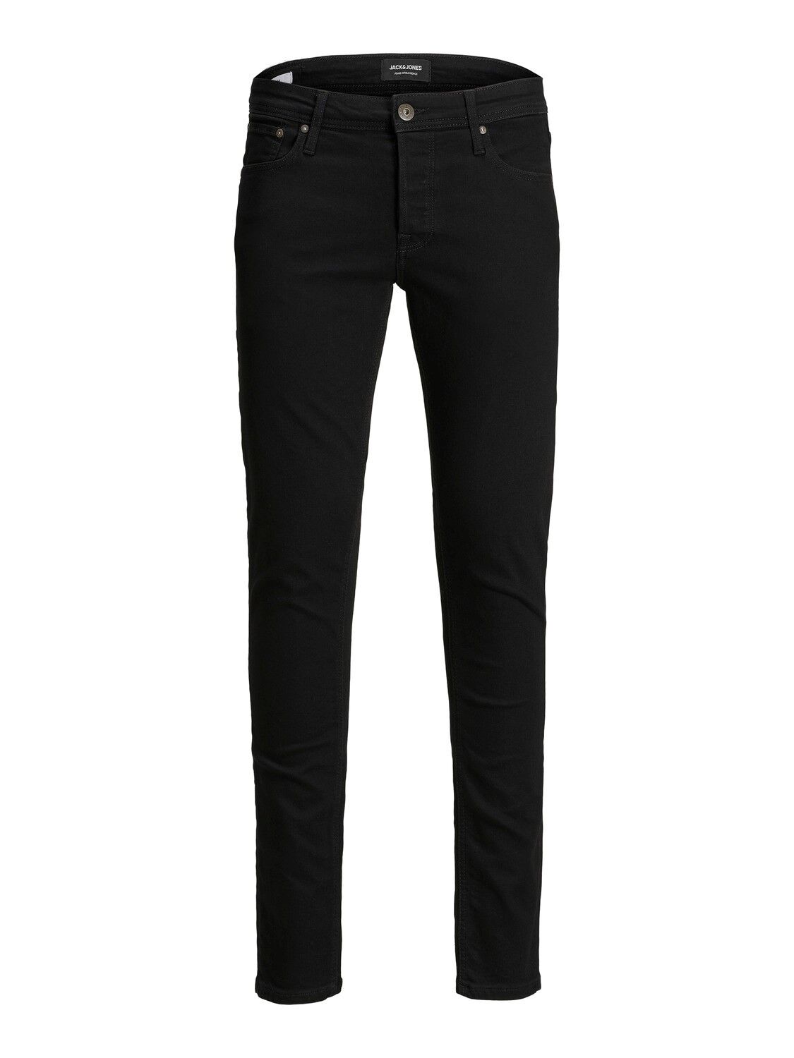 JACK & JONES Glenn Original loose fit, heren jeans, zwart denim