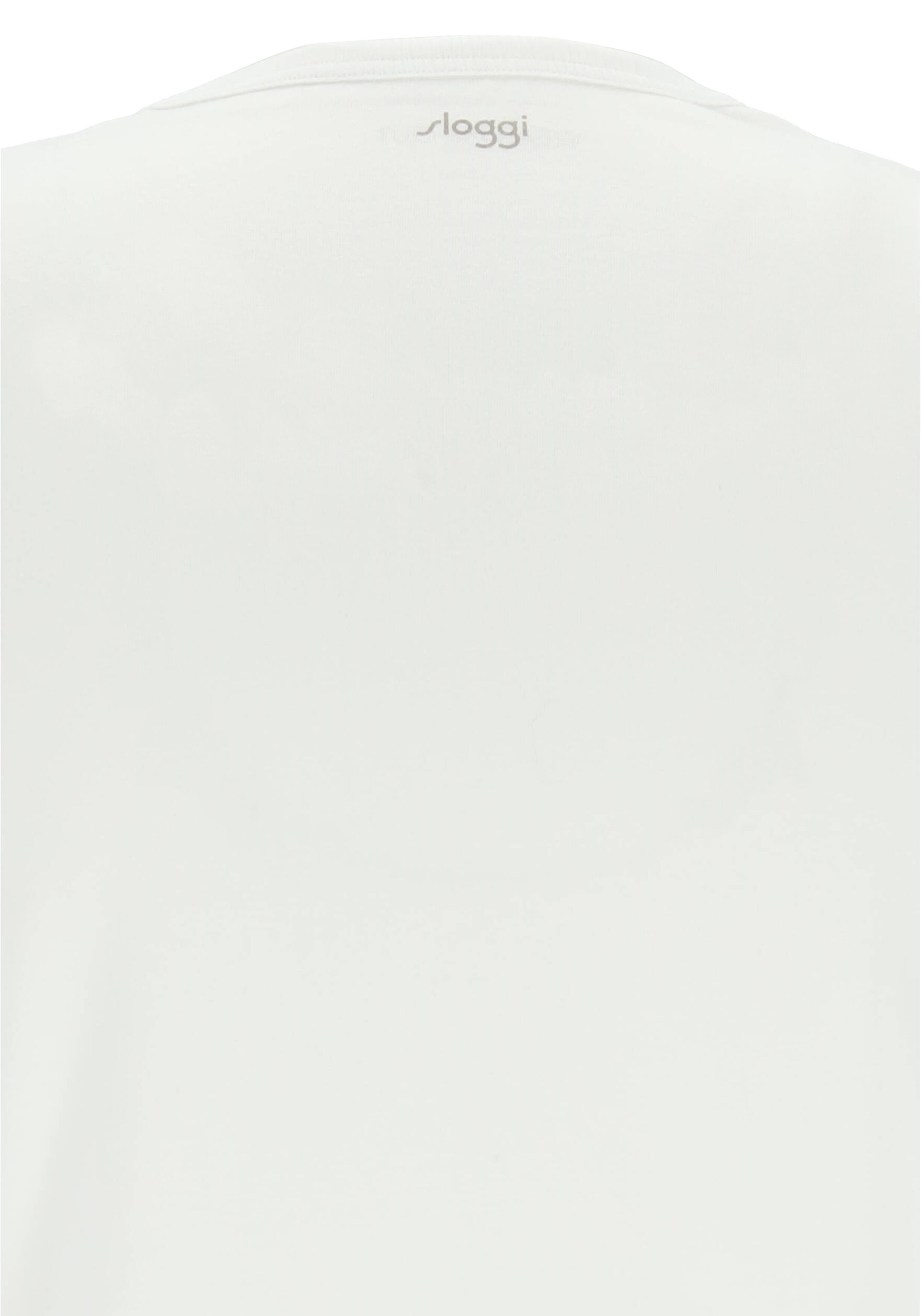 Sloggi Men GO Shirt O-Neck Regular Fit, heren T-shirt (1-pack), wit