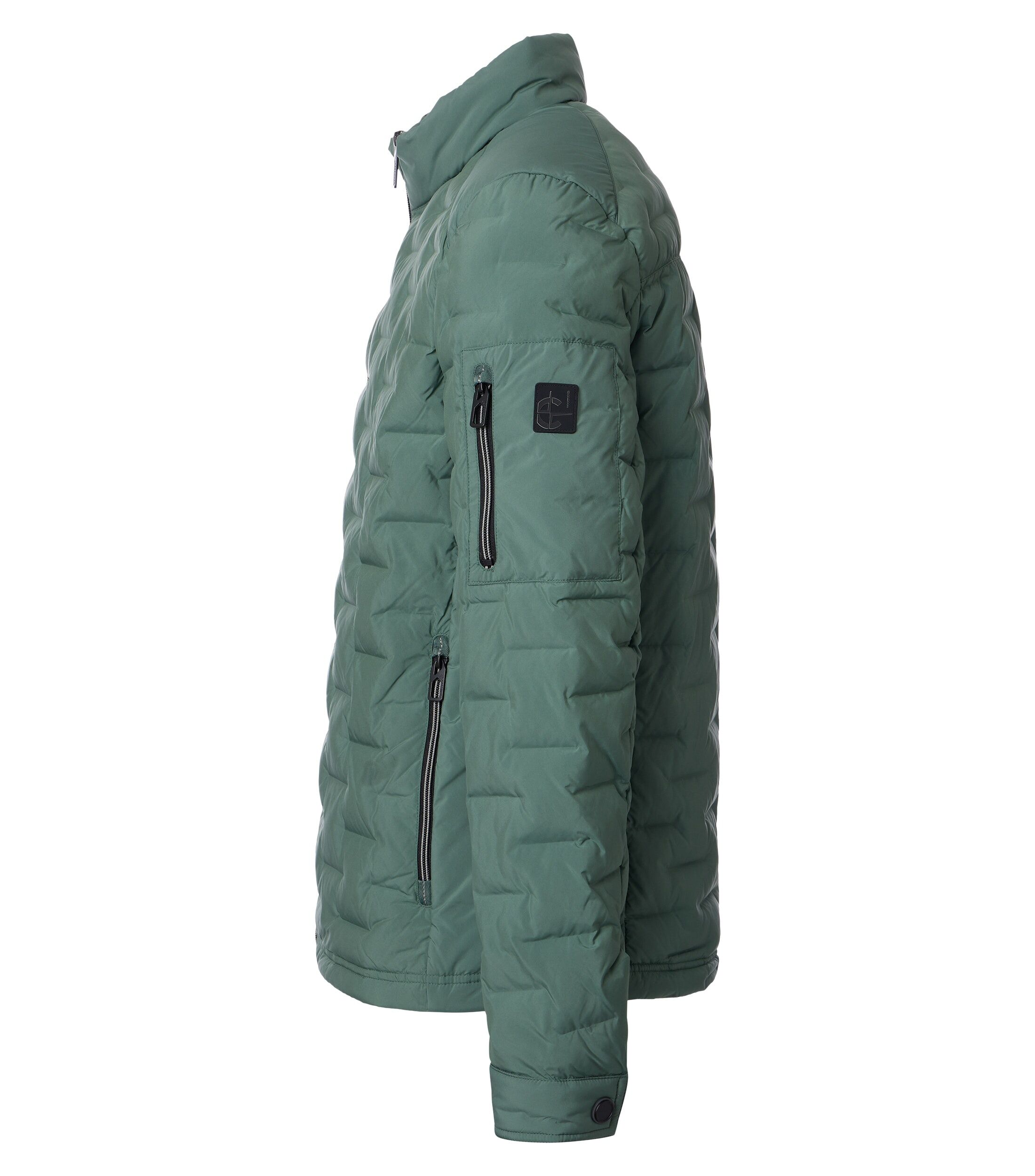 CASA MODA comfort fit tussenjas, groen, donkerblauw, wit