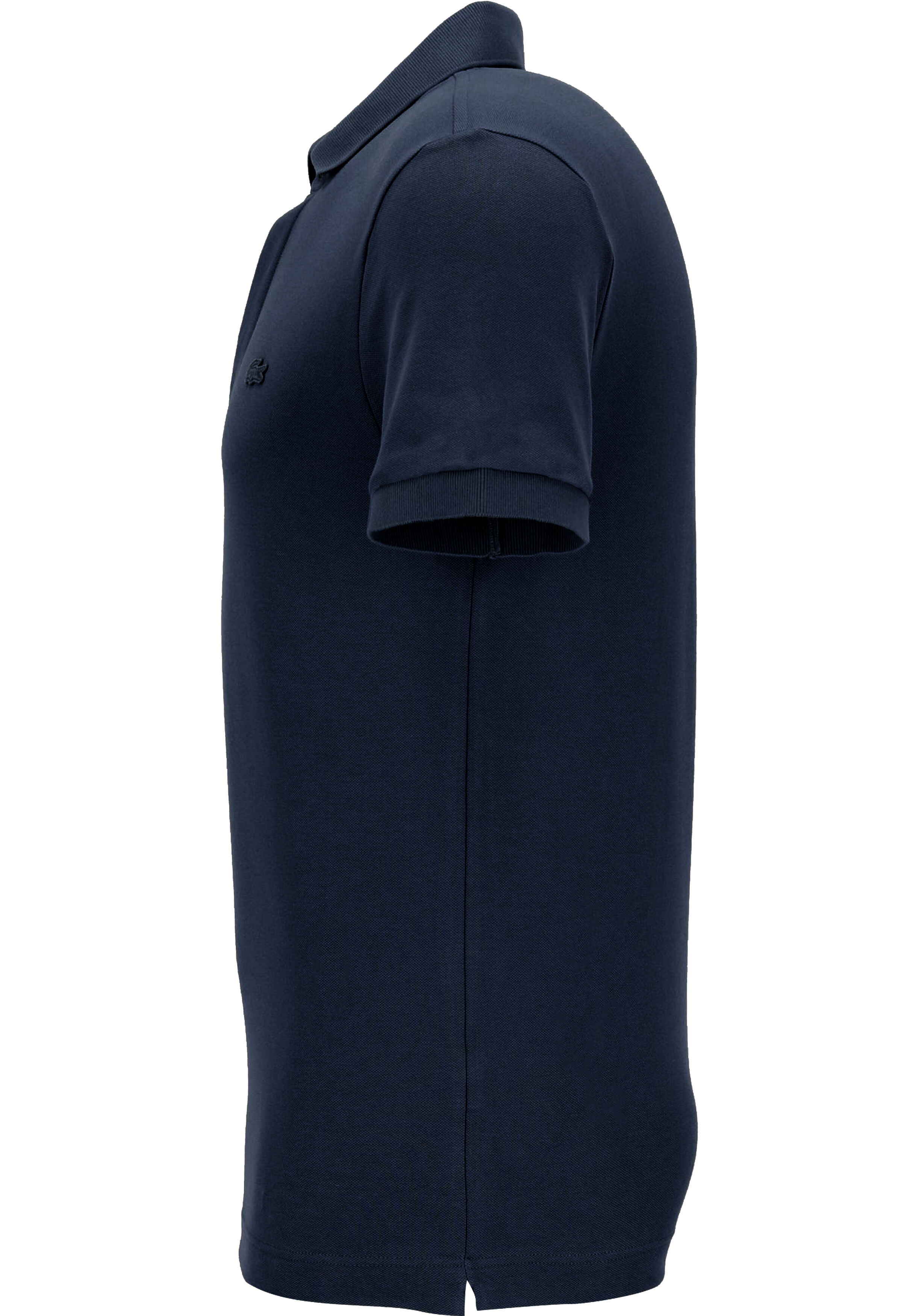 Lacoste Paris Stretch Pique Polo Regular Fit, navy blauw