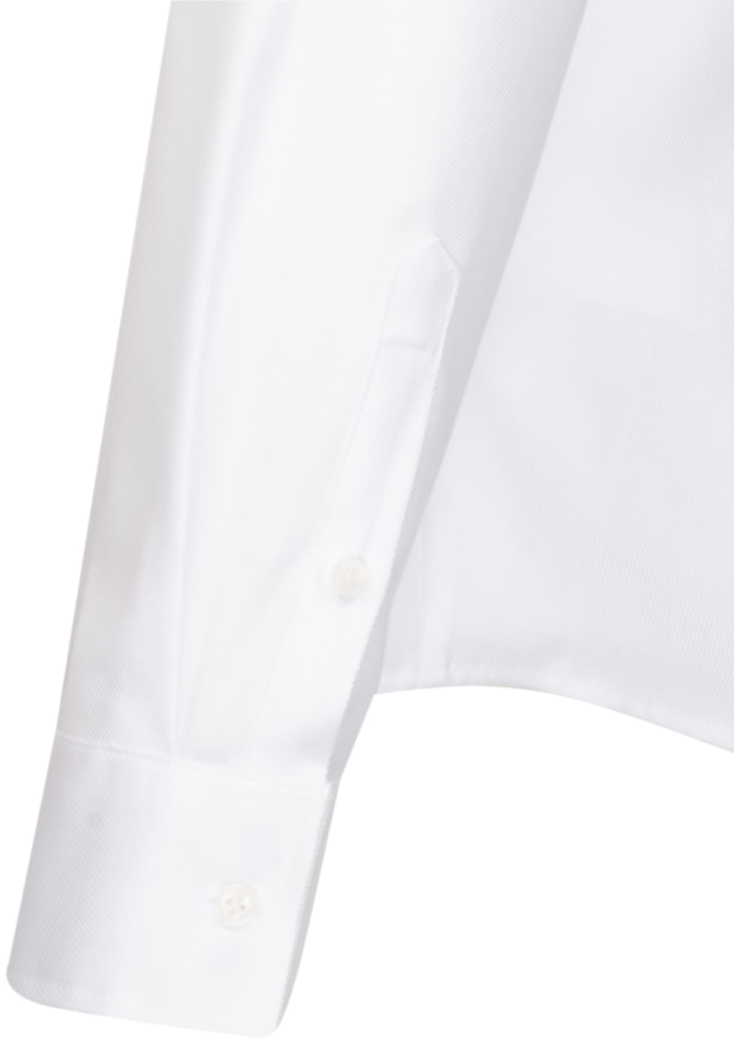 Seidensticker dames blouse slim fit, twill, wit