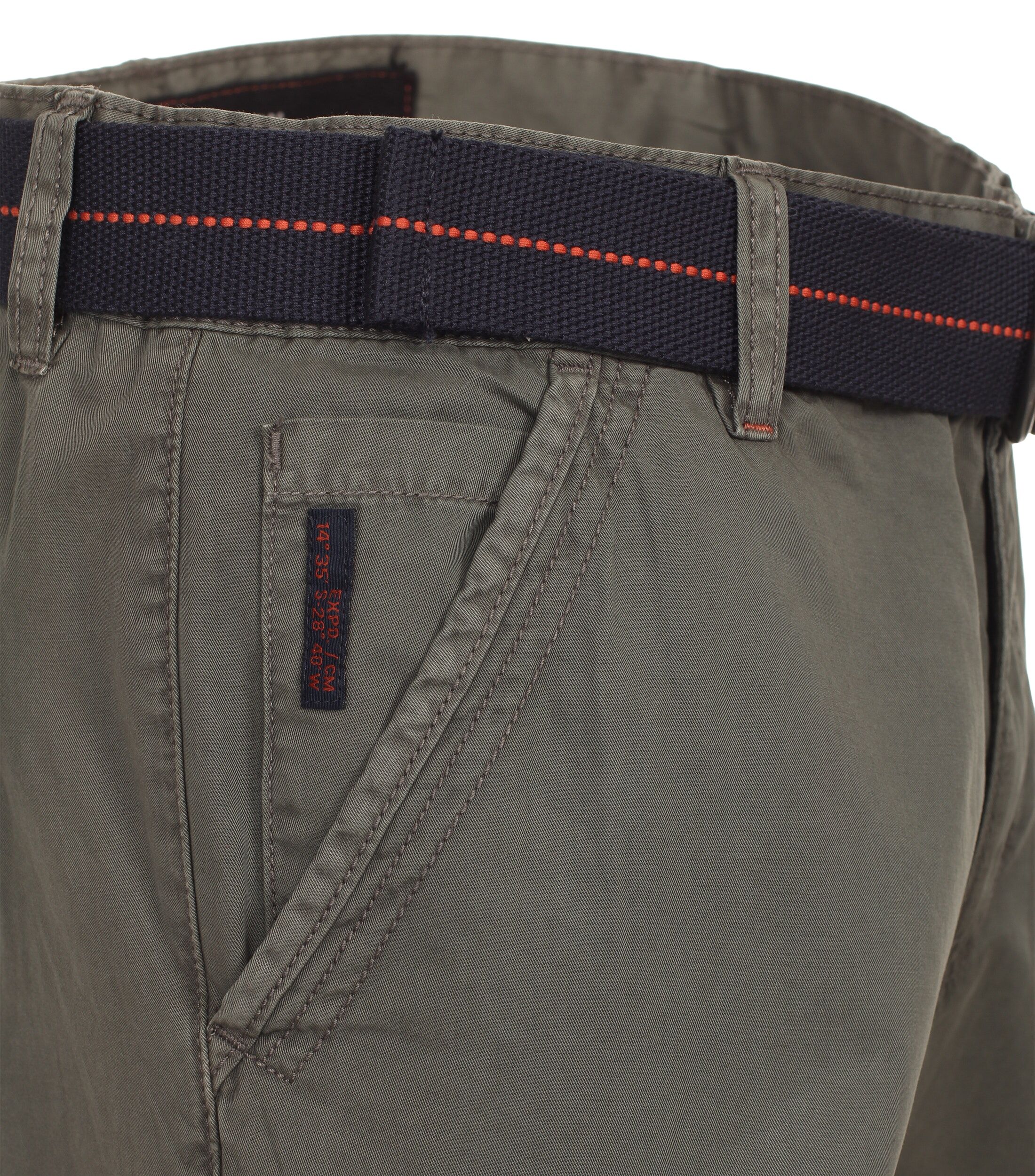 CASA MODA shorts BEN, heren cargo korte broek, groen
