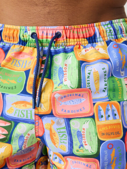 Bjorn Borg Print Swim Shorts, heren zwembroek, meerkleurige print