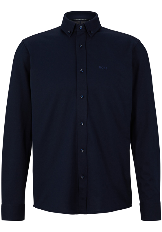BOSS Joe regular fit overhemd, structuur, blauw BOSS Joe regular fit overhemd, structuur, blauw
