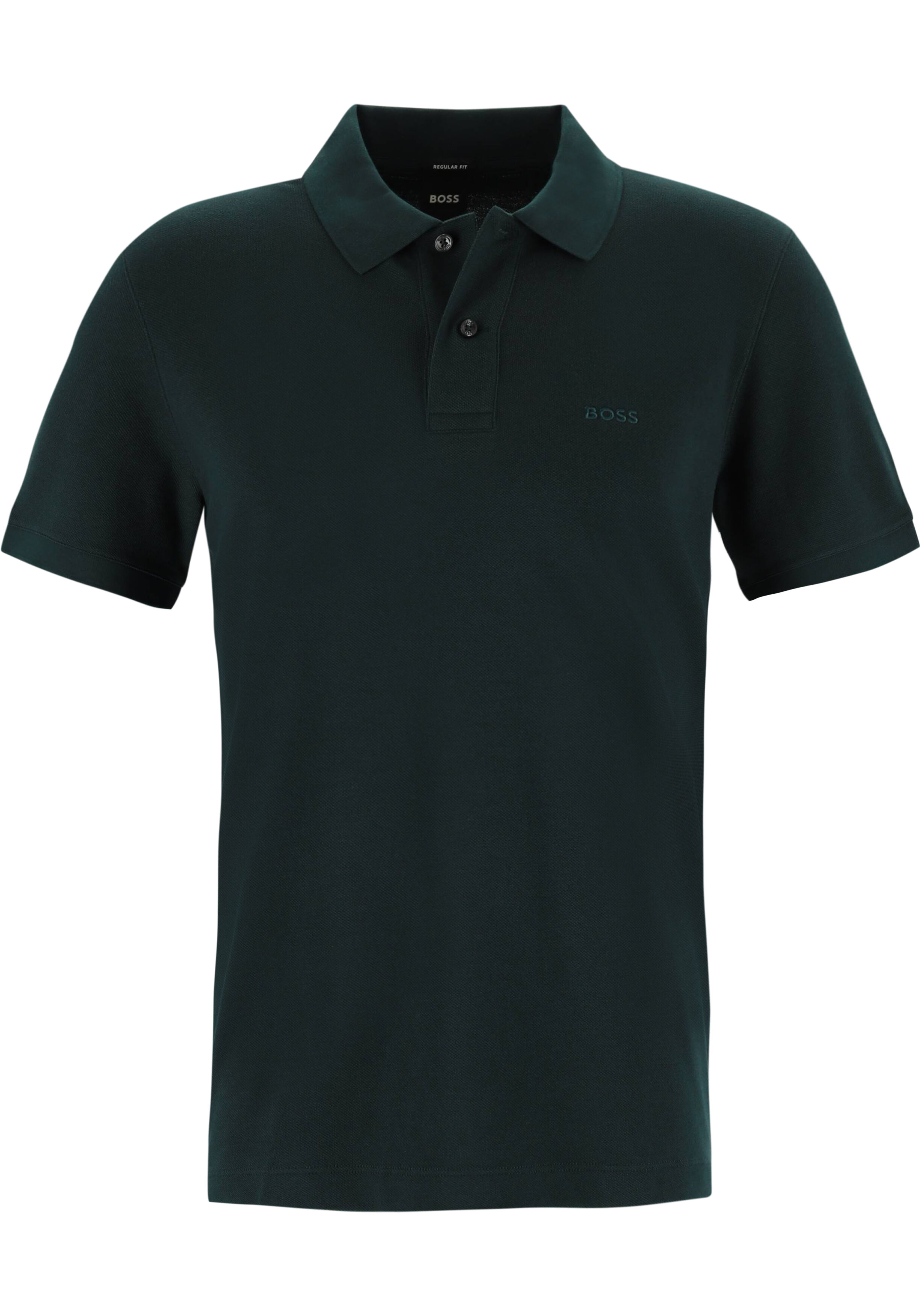 BOSS Pallas regular fit polo, pique, groen