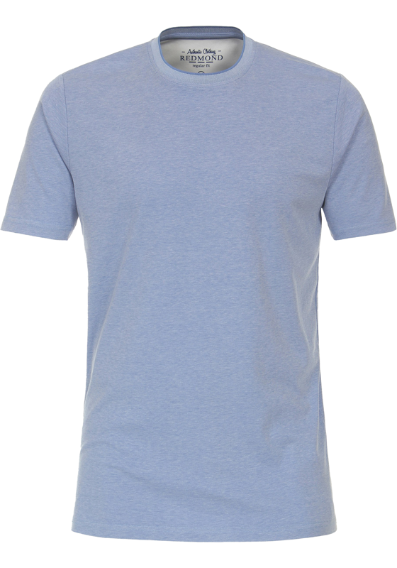 Redmond regular fit T-shirt, korte mouw O-hals, blauw Redmond regular fit T-shirt, korte mouw O-hals, blauw