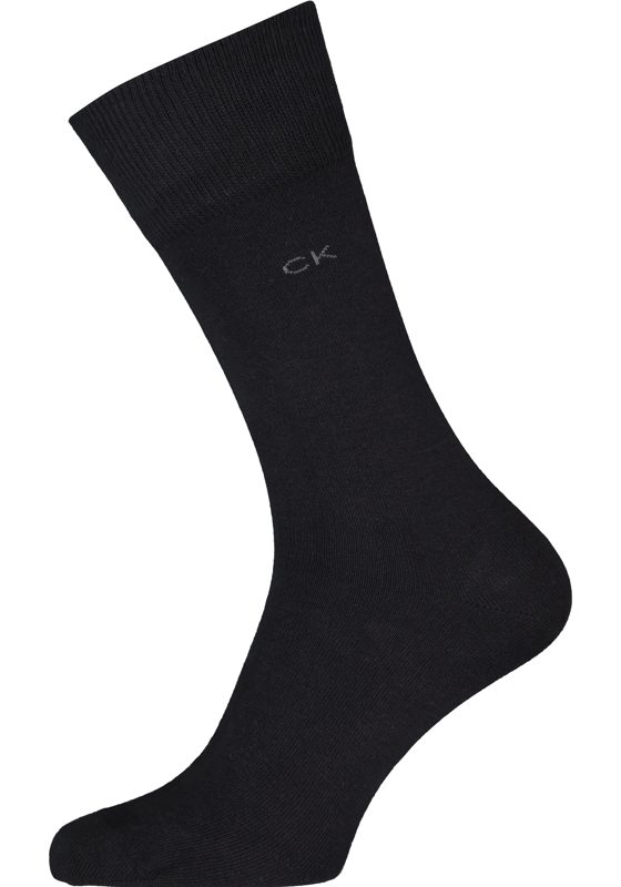 Calvin Klein herensokken Carter (2-pack), zwart Calvin Klein herensokken Carter (2-pack), zwart