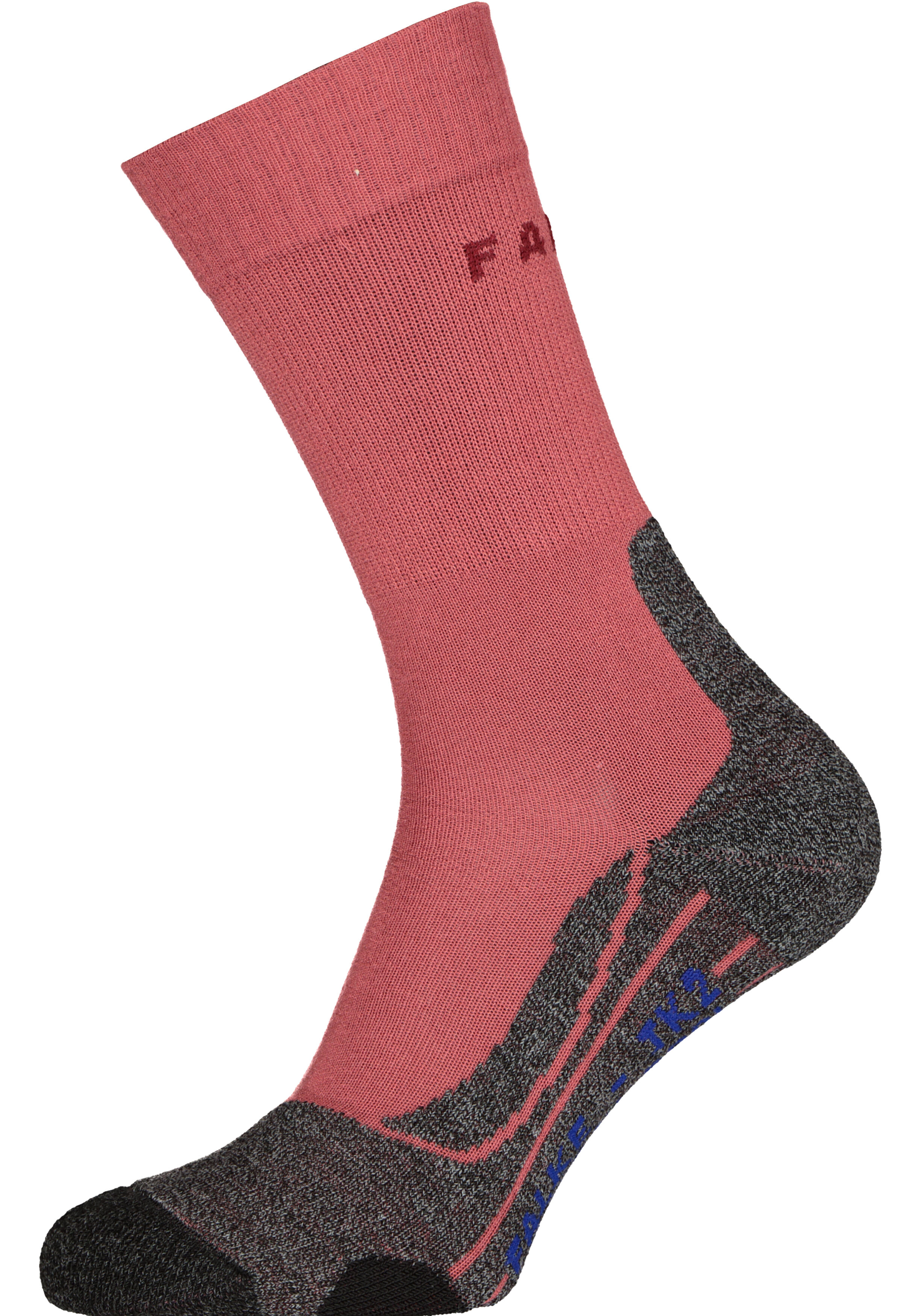 FALKE TK2 Cool dames wandelsokken, licht roze (berry mix)