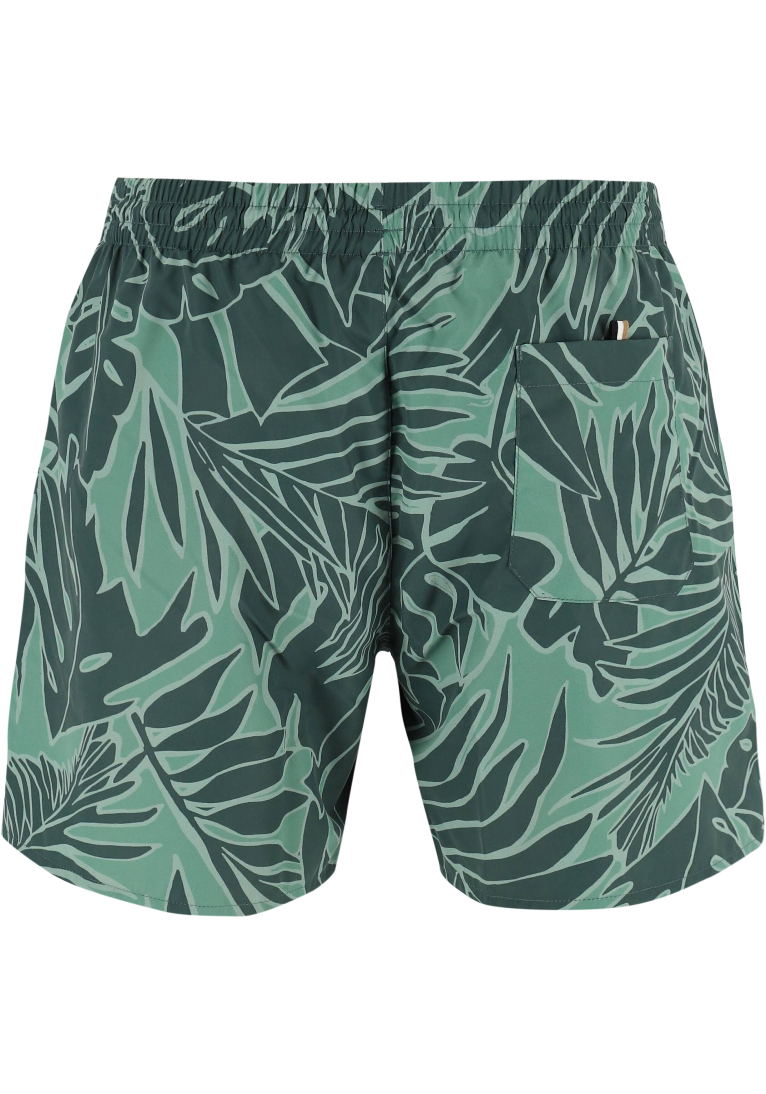 HUGO BOSS Piranha swim shorts, heren zwembroek, groen dessin