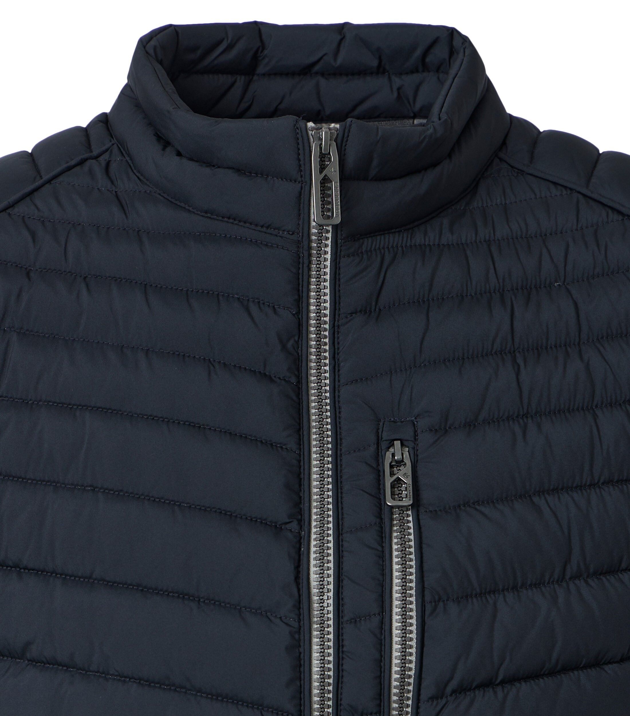CASA MODA comfort fit bodywarmer, blauw, donkerblauw, wit