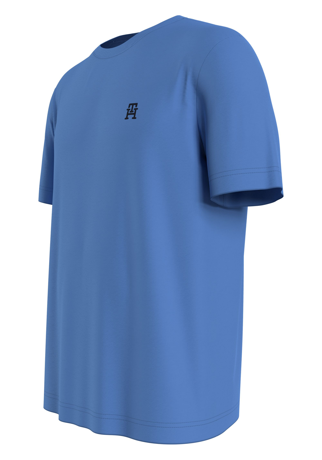 image_4_MW0MW33987C30_D_C4101wid2000amphei2000ampop_usm1710 Tommy Hilfiger Monogram Tee, heren T-shirt korte mouw O-hals, middenblauw