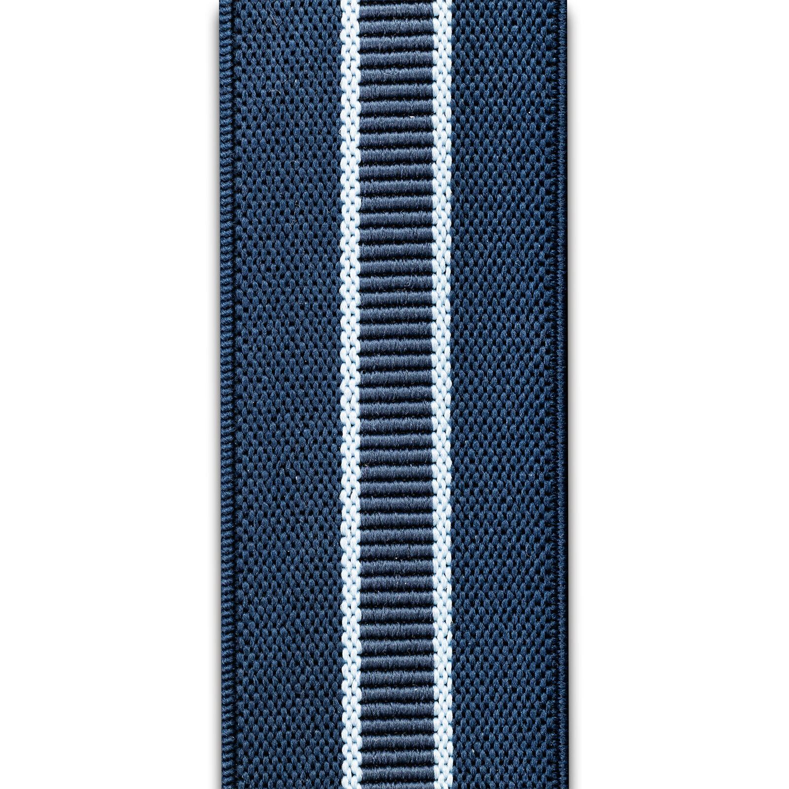 HECHTER heren bretels Y-vorm, blauw gestreept