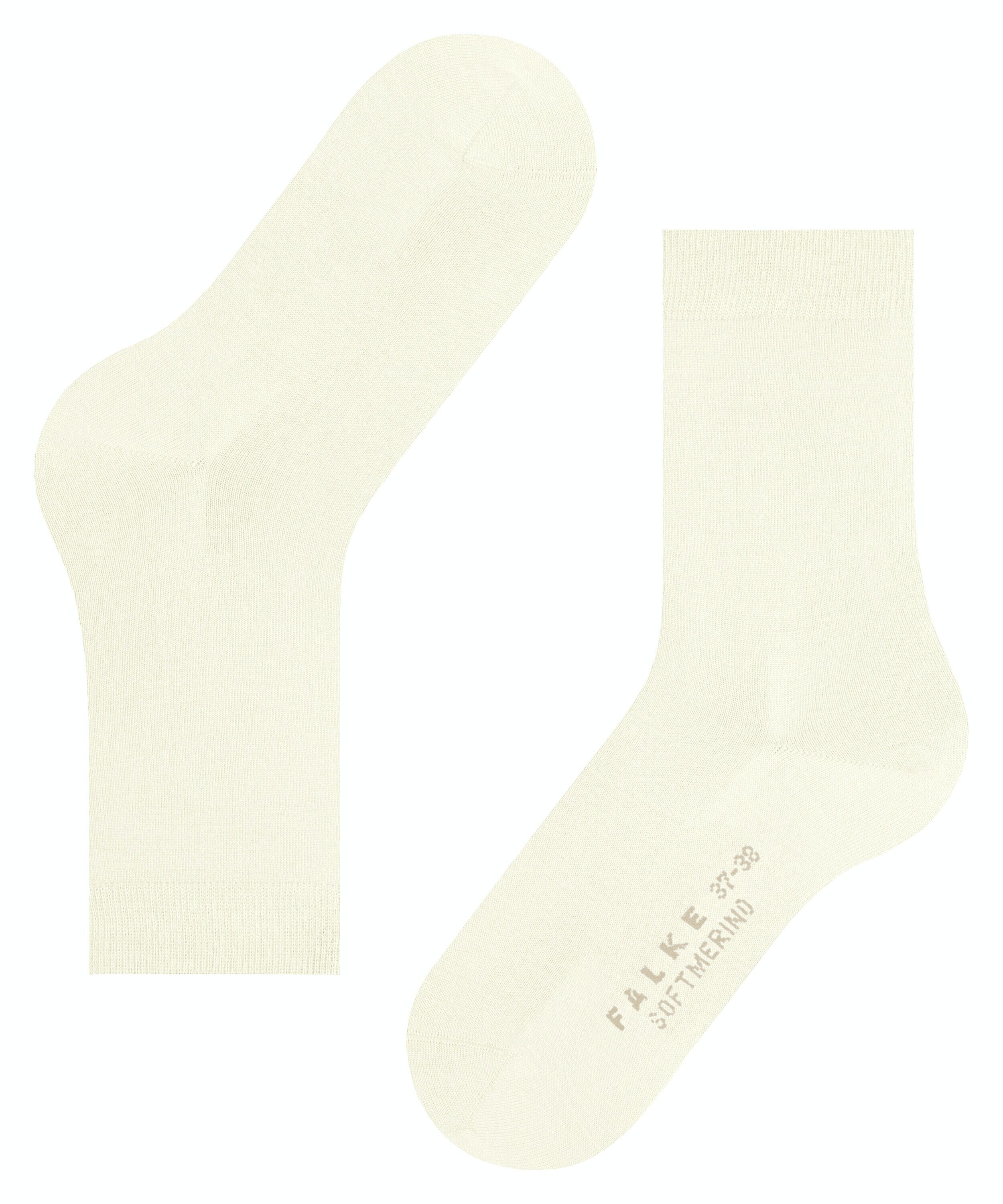 FALKE Softmerino damessokken, beige (off-white)