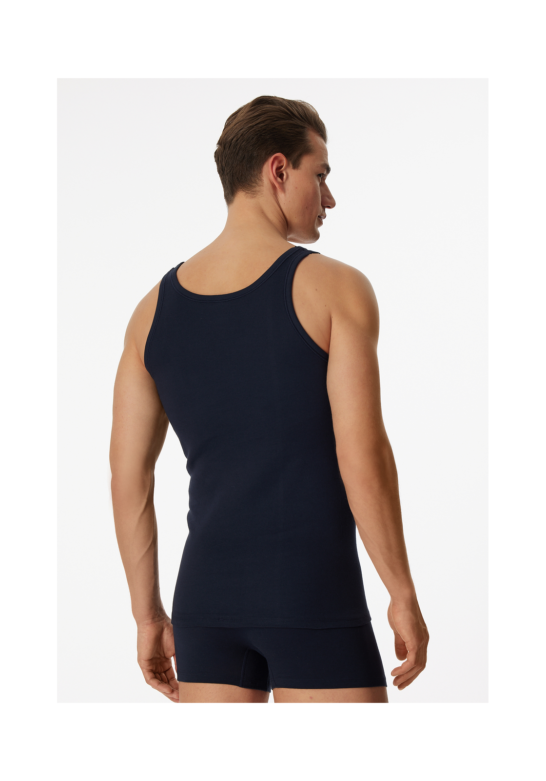 image_4_205144-815_1_1280x1280 SCHIESSER Cotton Essentials singlet (2-pack), heren onderhemden navy blauw