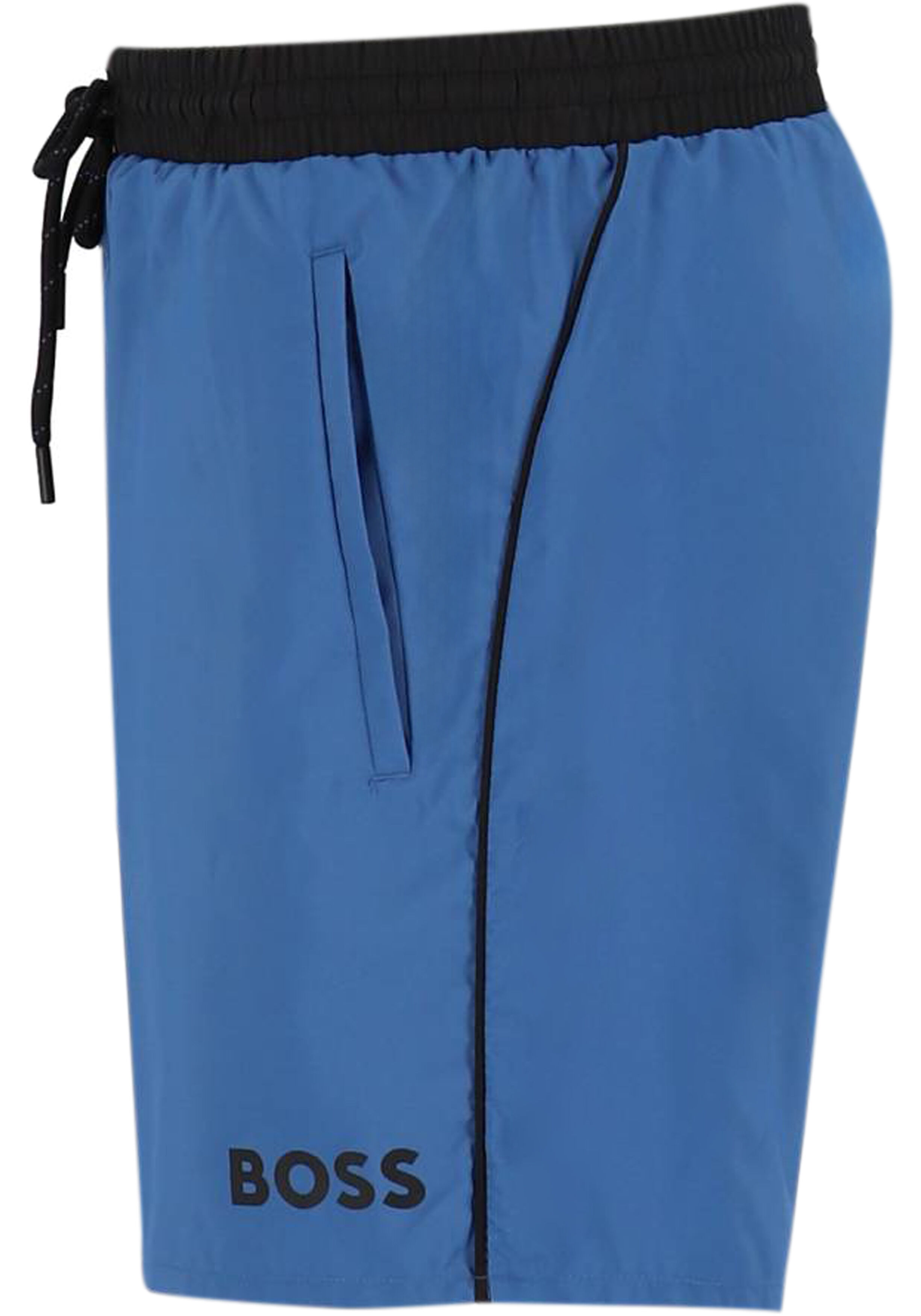 HUGO BOSS Starfish swim shorts, heren zwembroek, kobalt blauw