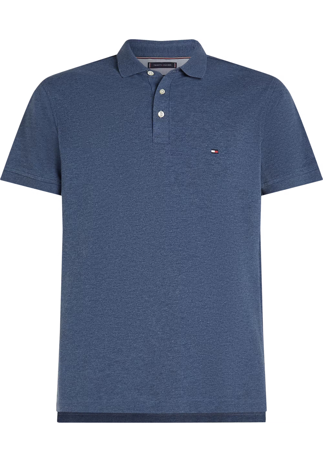 Tommy Hilfiger 1985 Slim Polo, heren poloshirt, blauw Tommy Hilfiger 1985 Slim Polo, heren poloshirt, blauw