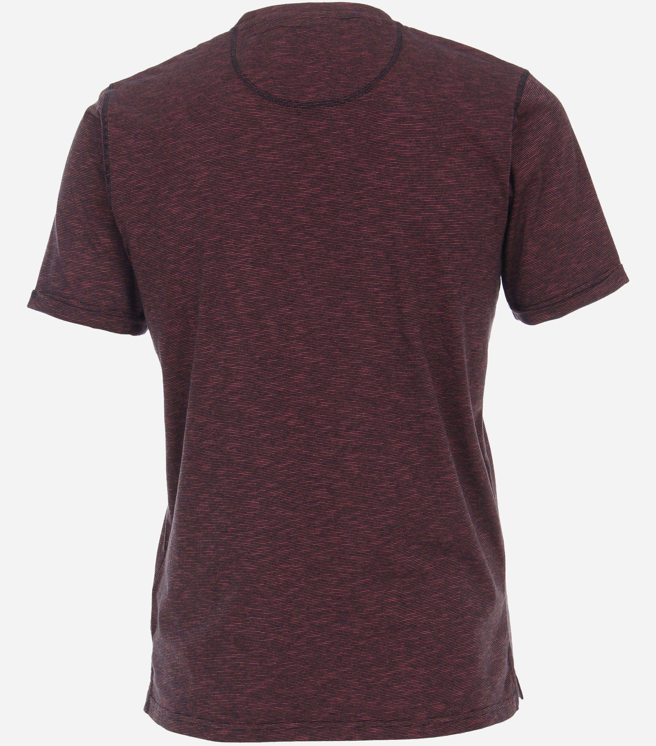CASA MODA comfort fit heren T-shirt, rood dessin