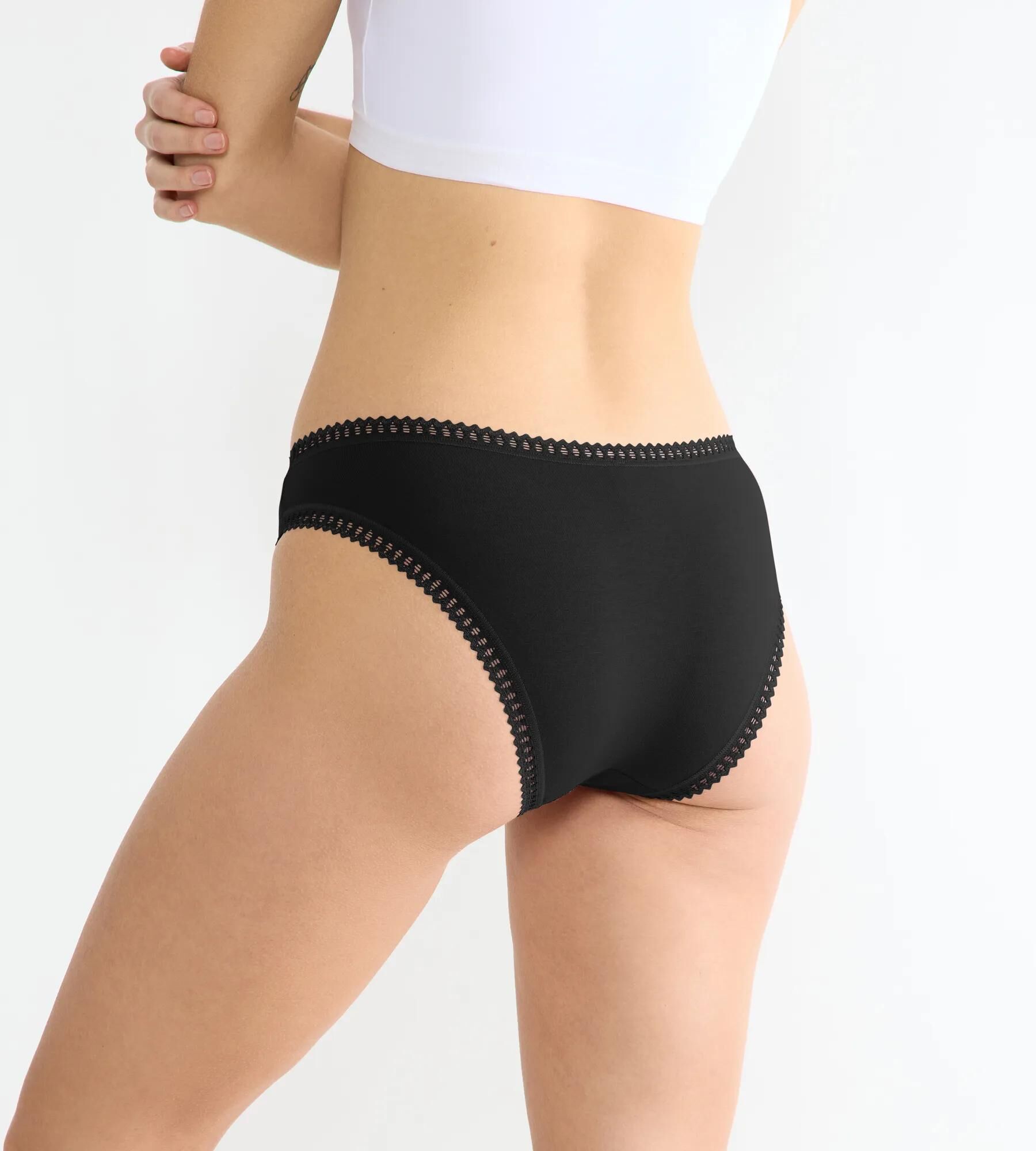 Sloggi Women GO Crush Mini (3-pack), dames slip, zwart
