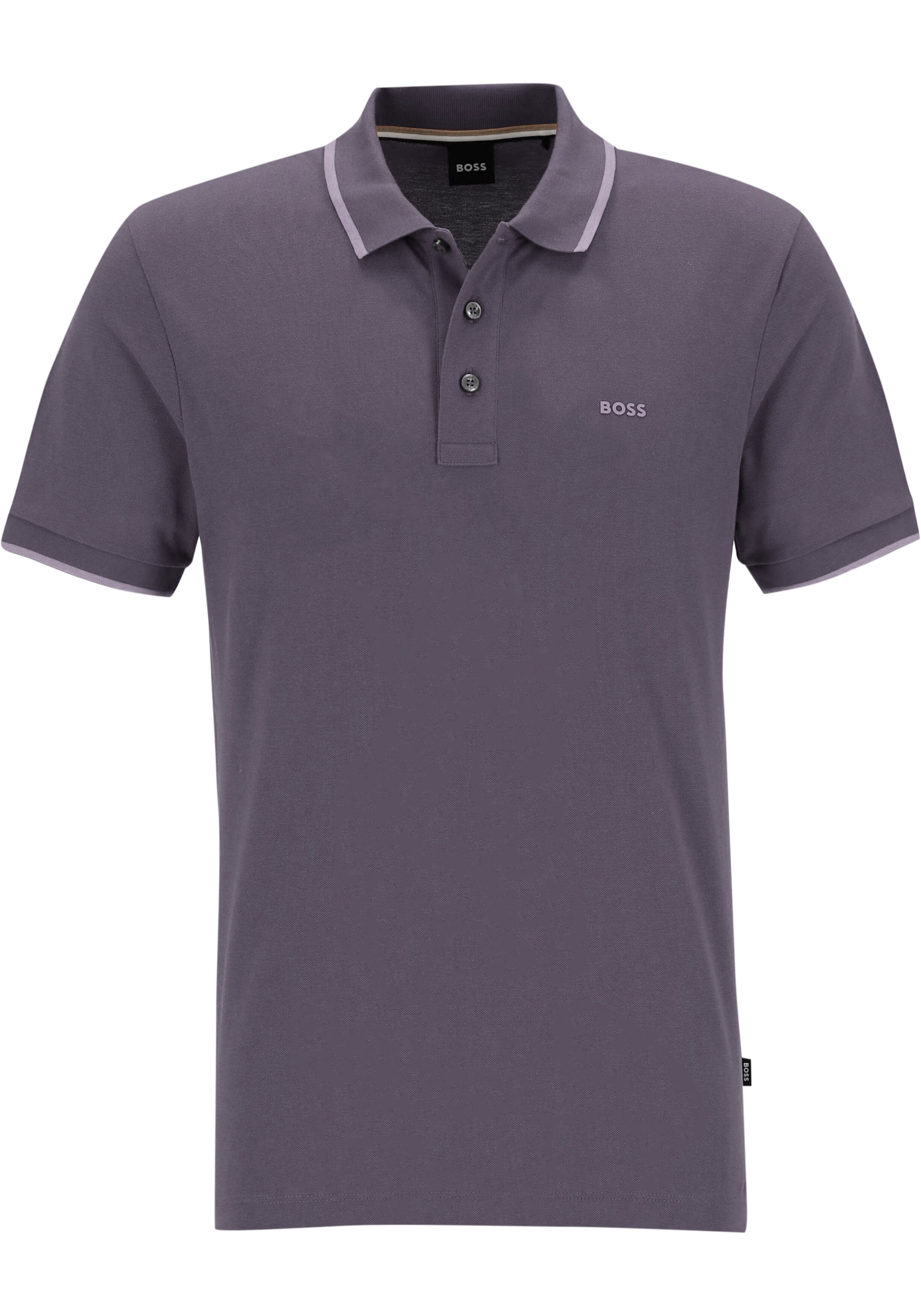 BOSS Parlay regular fit polo, pique, paars