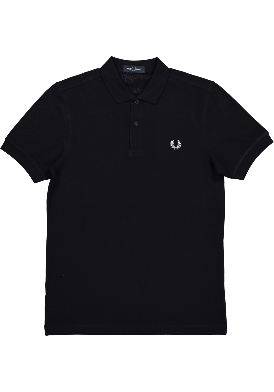 2-5034606276564_polo_HR Fred Perry M6000 polo shirt, heren polo navy, donkerblauw