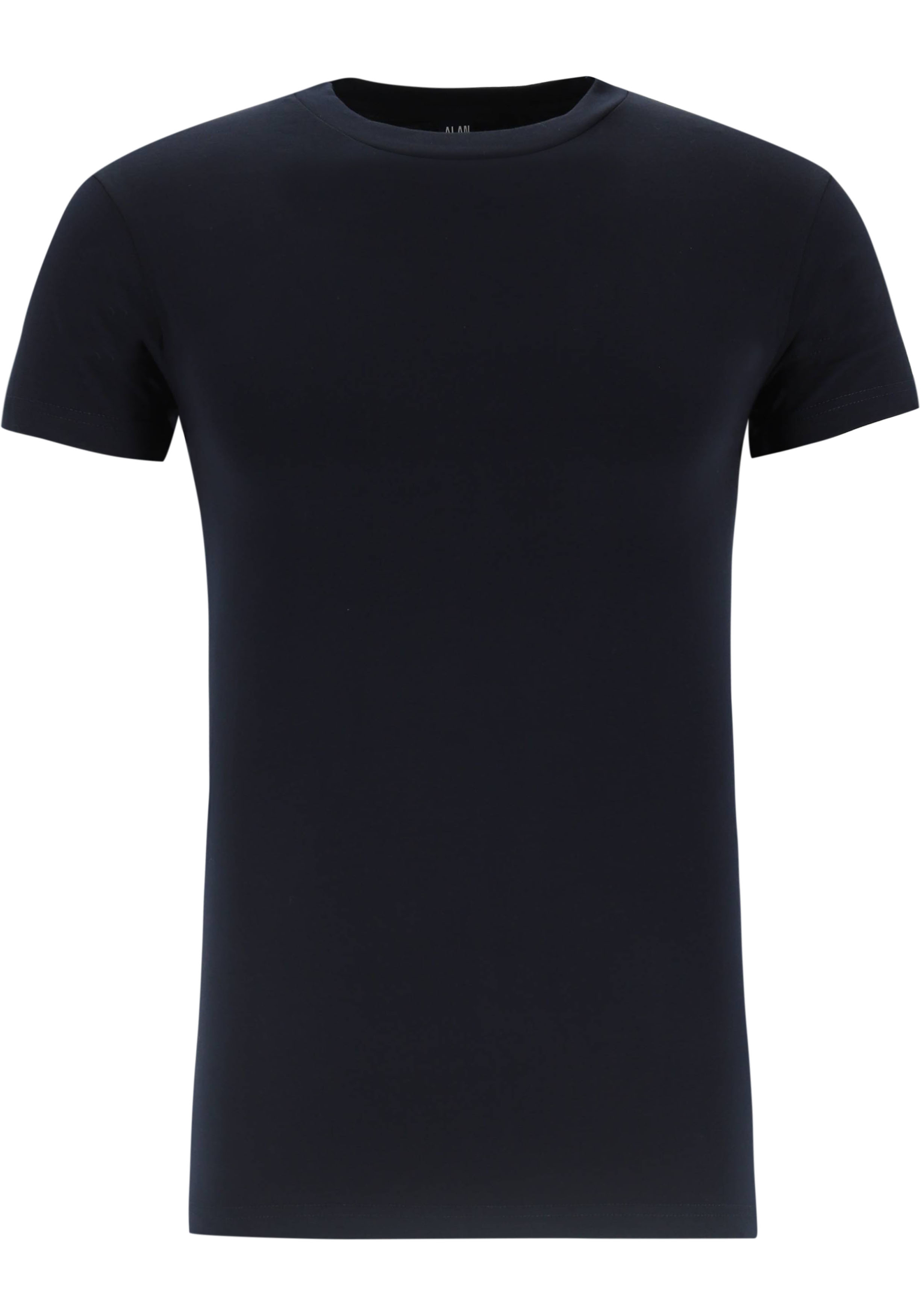 ALAN RED T-shirts OAKVILLE (2-pack), O-hals stretch, blauw
