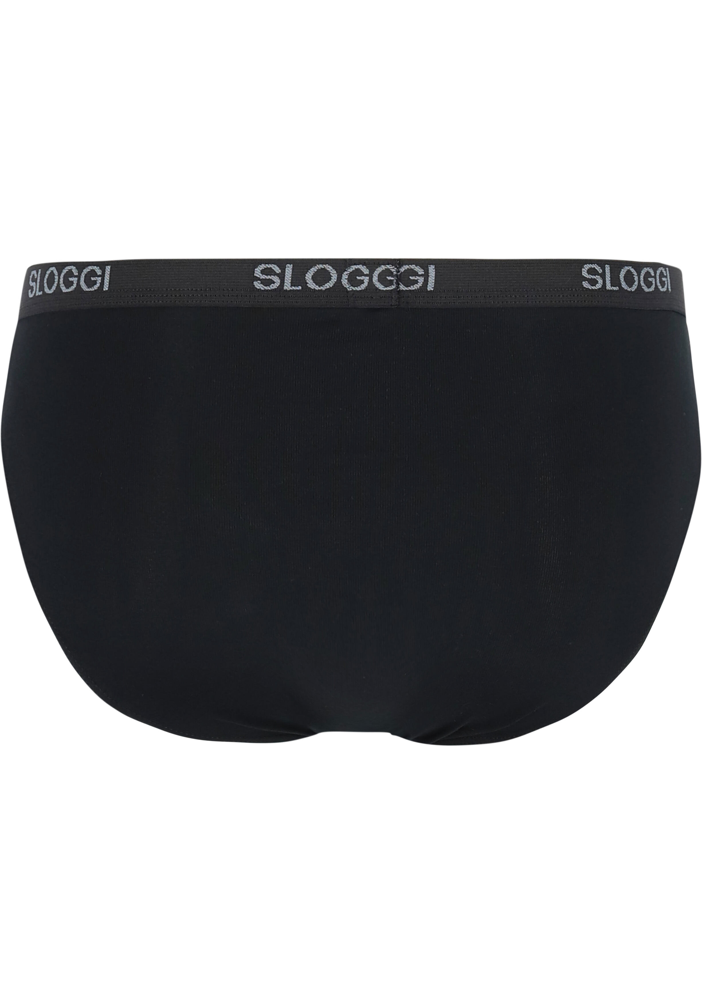Sloggi Men Basic Mini, heren slips (2-pack), zwart